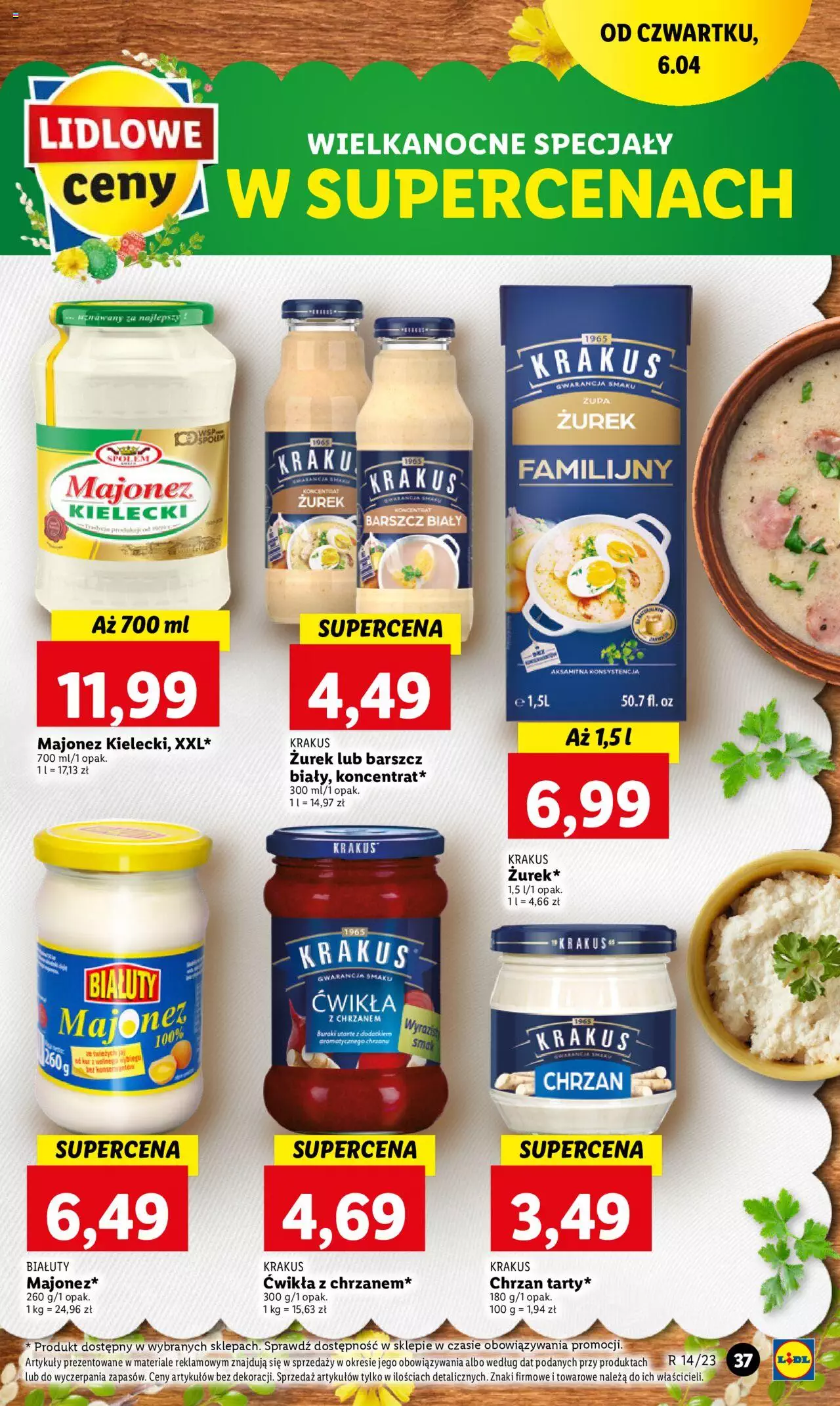 LIDL gazetka ważna od 06.04.2023 do 08.04.2023 strona 39