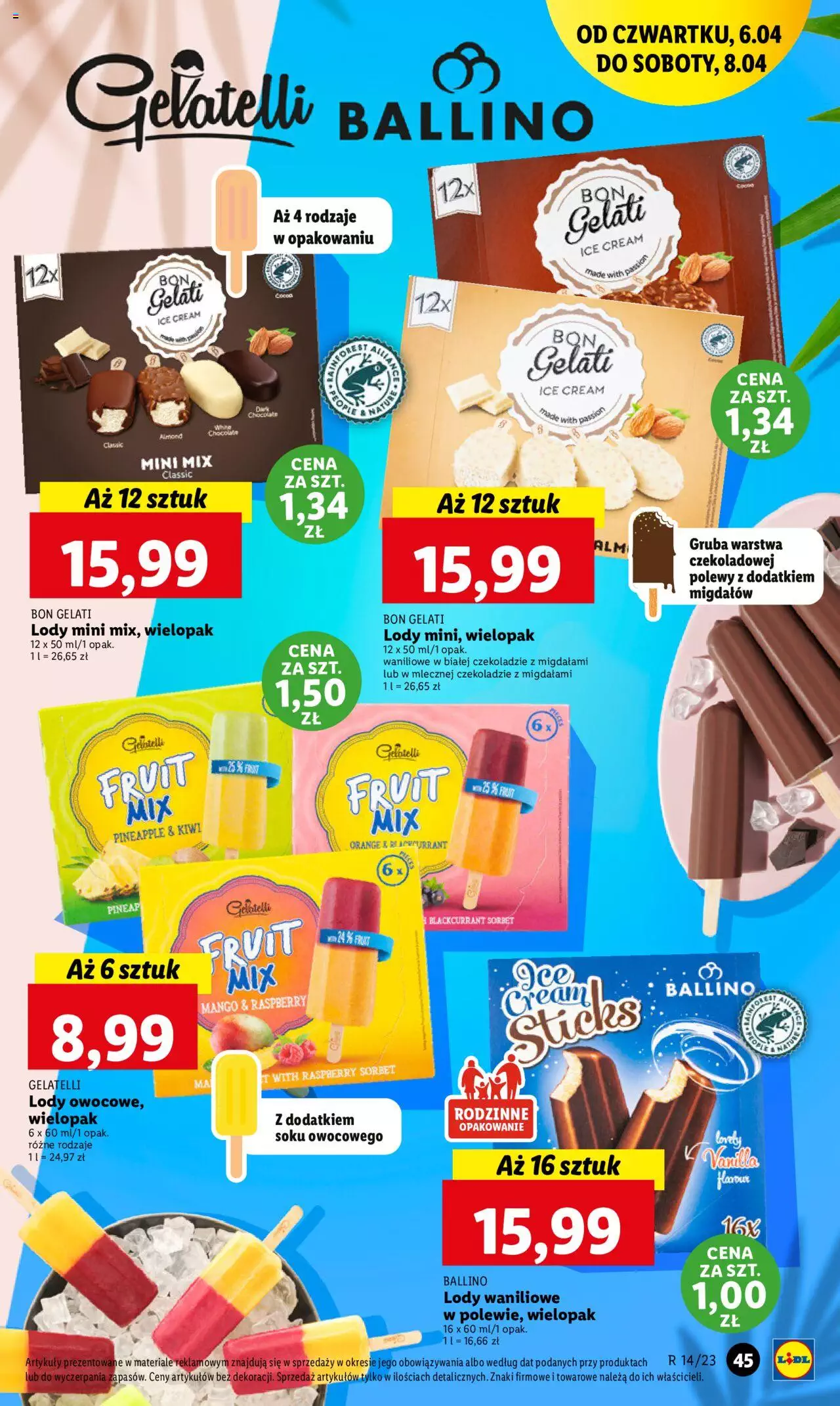 LIDL gazetka ważna od 06.04.2023 do 08.04.2023 strona 47
