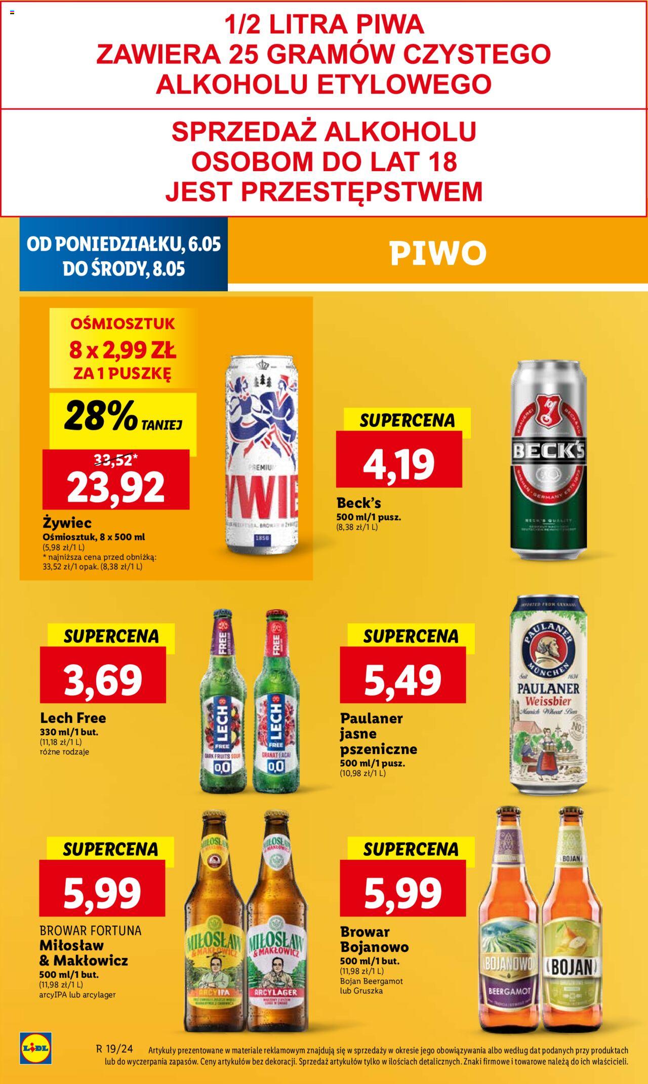 LIDL gazetka ważna od 06.05.2024 do 08.05.2024 strona 44