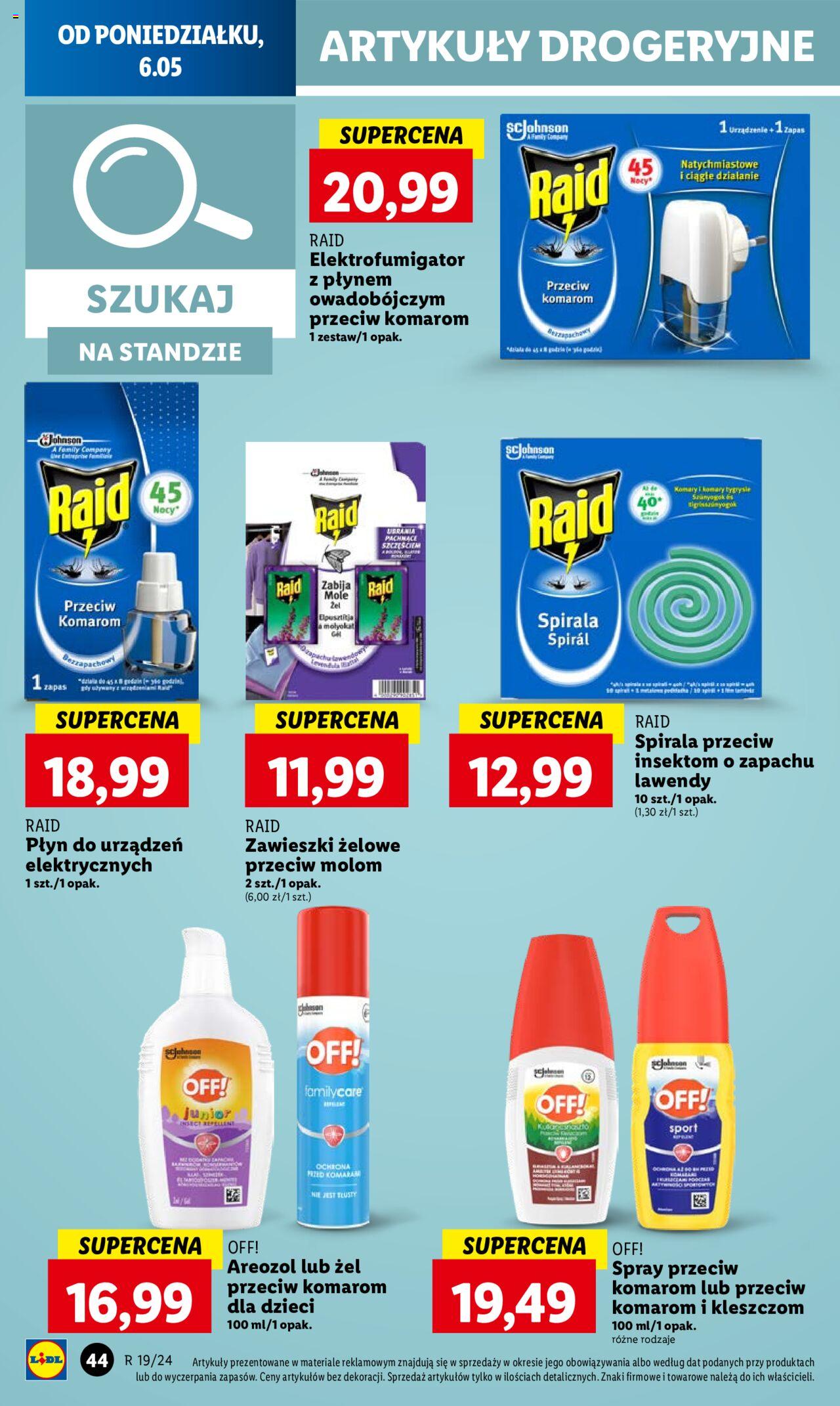 LIDL gazetka ważna od 06.05.2024 do 08.05.2024 strona 54