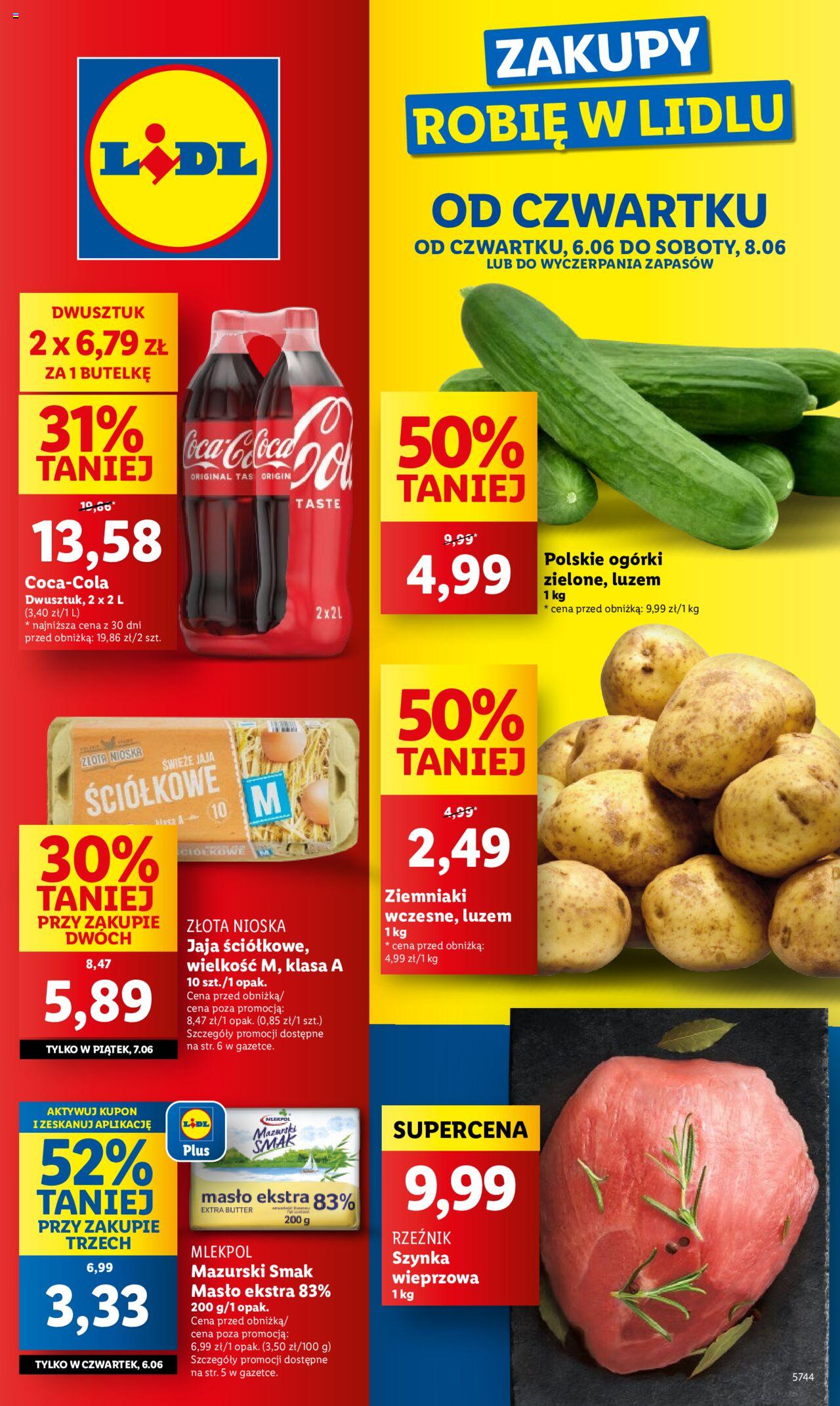 LIDL gazetka ważna od 06.06.2024 do 08.06.2024 strona 1