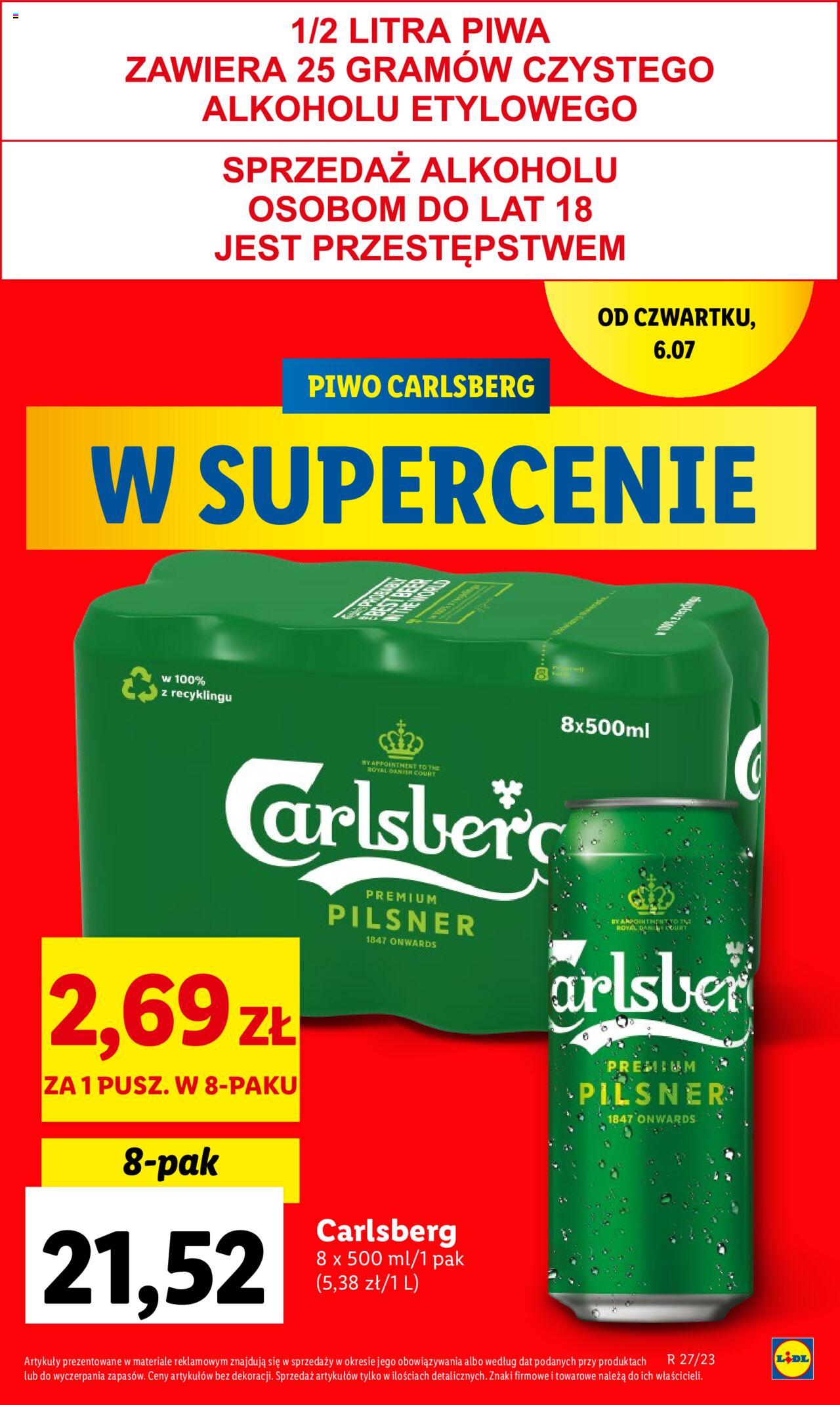 LIDL gazetka ważna od 06.07.2023 do 08.07.2023 strona 15