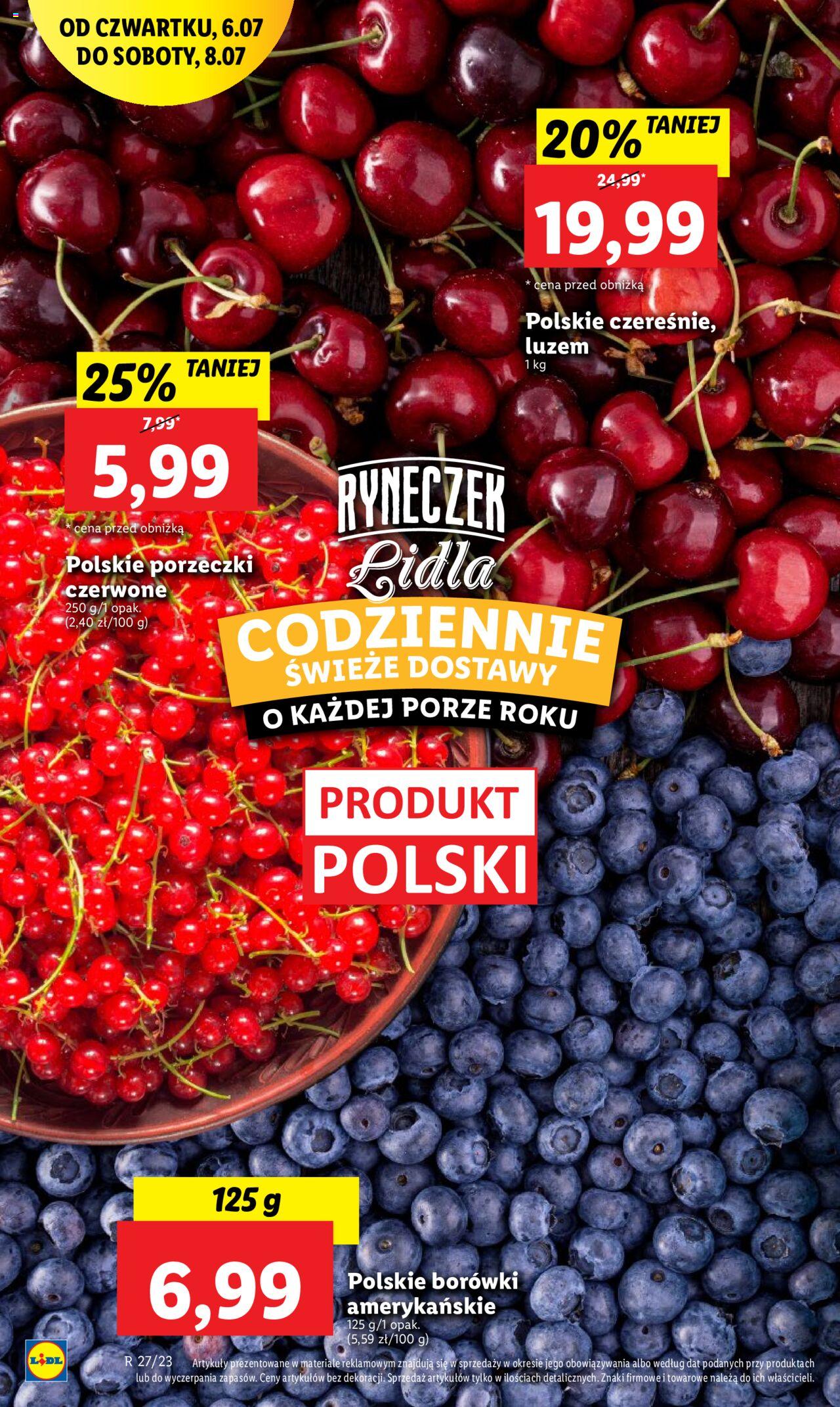 LIDL gazetka ważna od 06.07.2023 do 08.07.2023 strona 20