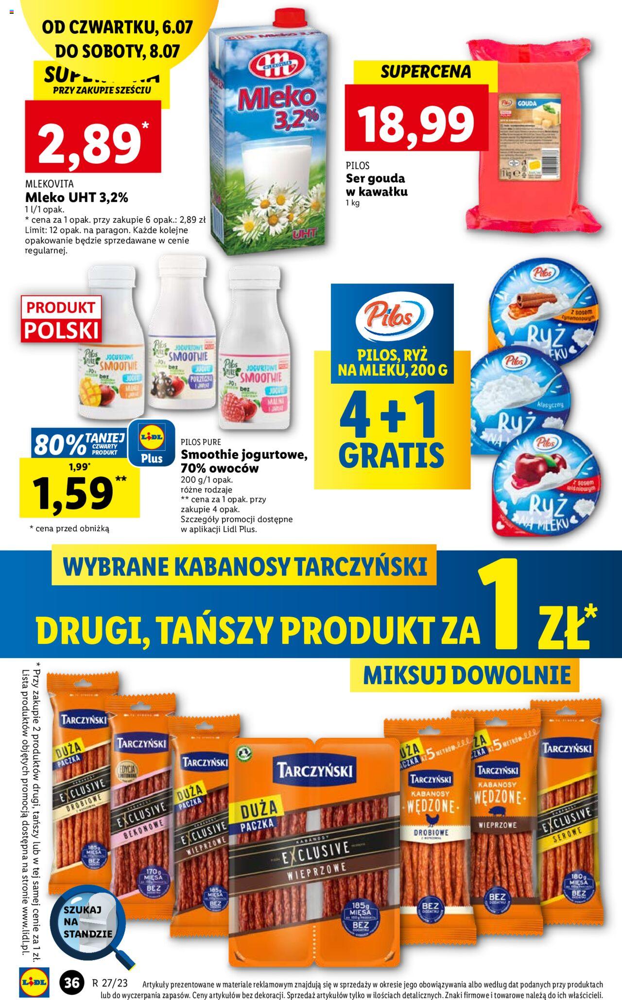 LIDL gazetka ważna od 06.07.2023 do 08.07.2023 strona 50