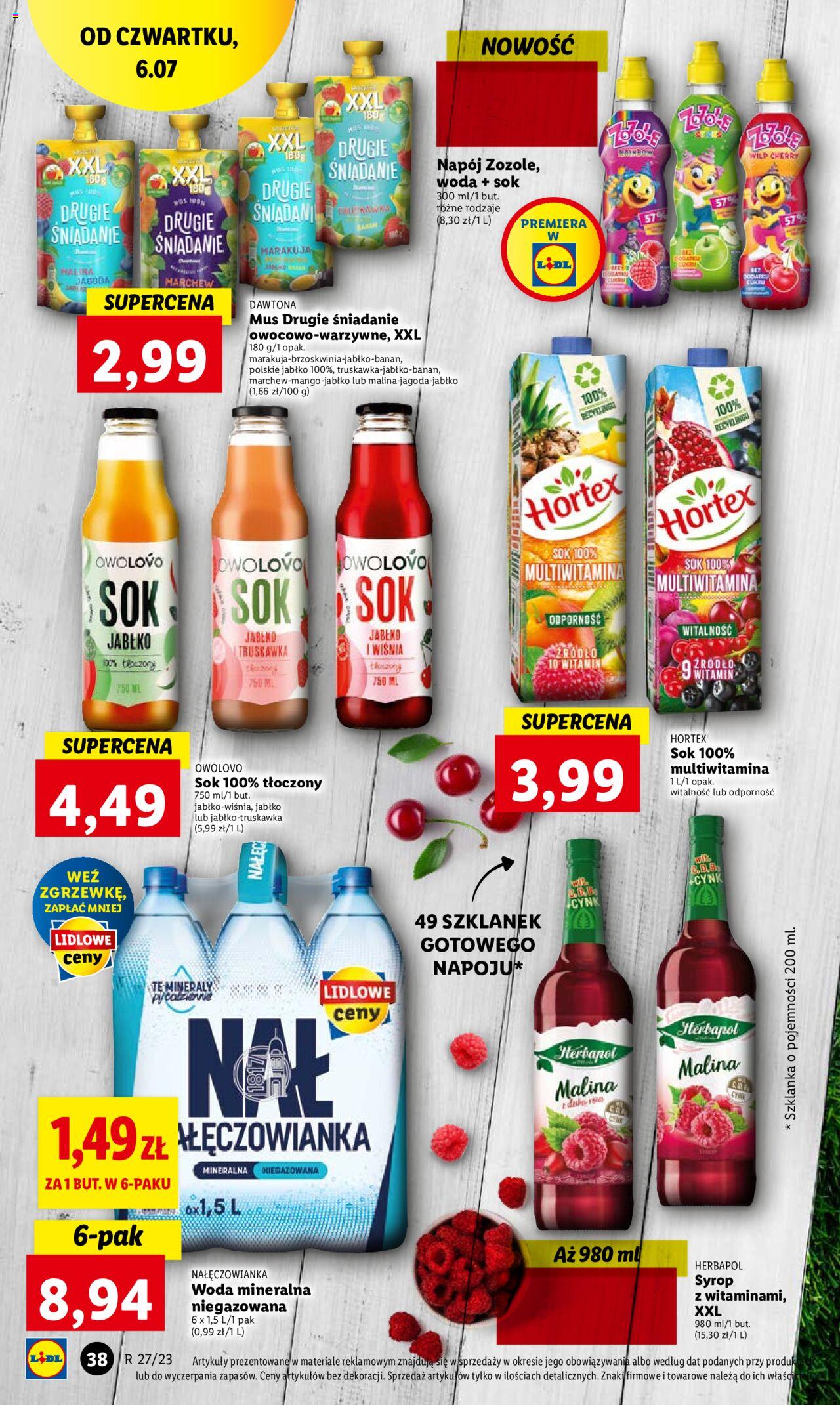 LIDL gazetka ważna od 06.07.2023 do 08.07.2023 strona 52