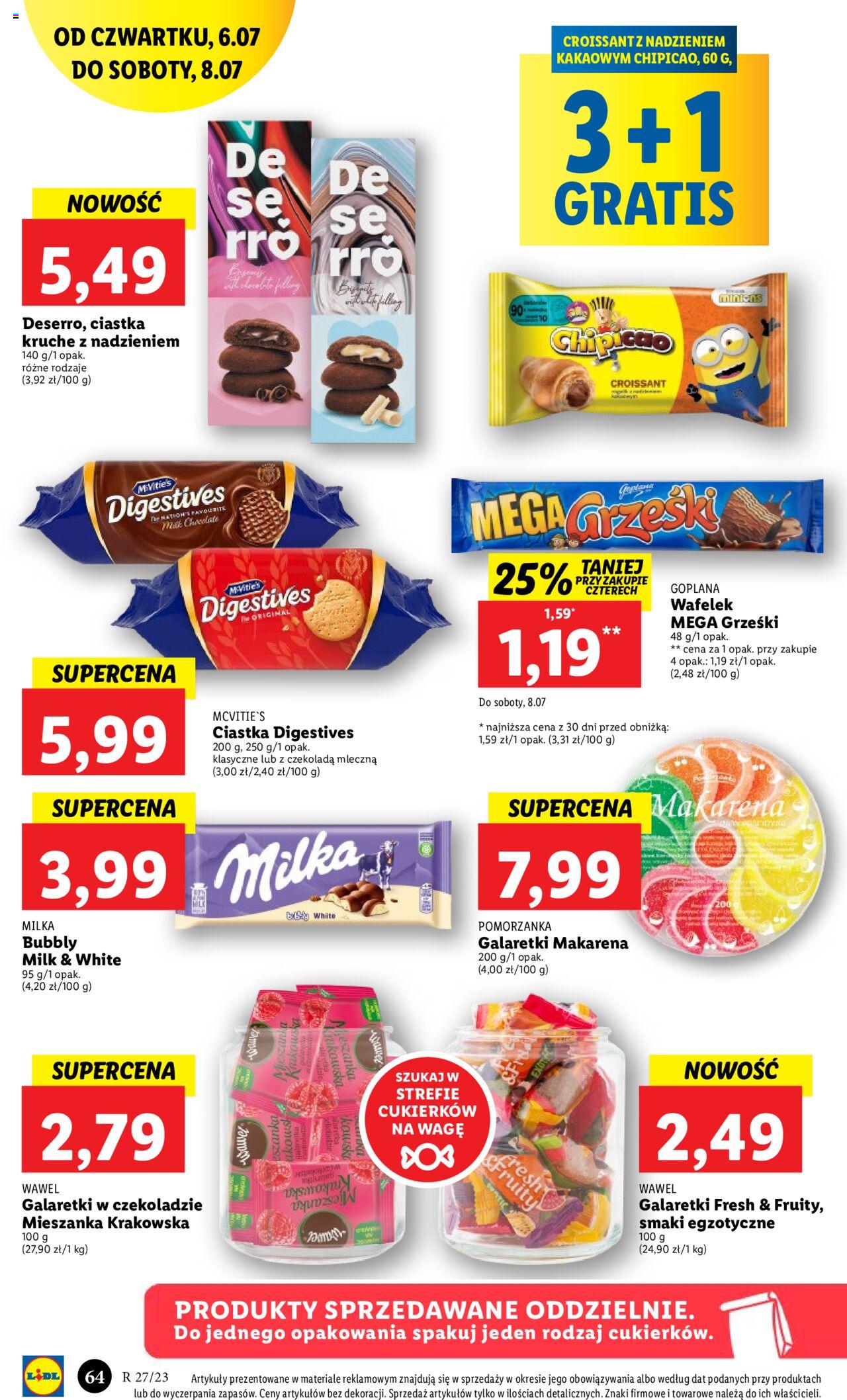 LIDL gazetka ważna od 06.07.2023 do 08.07.2023 strona 62