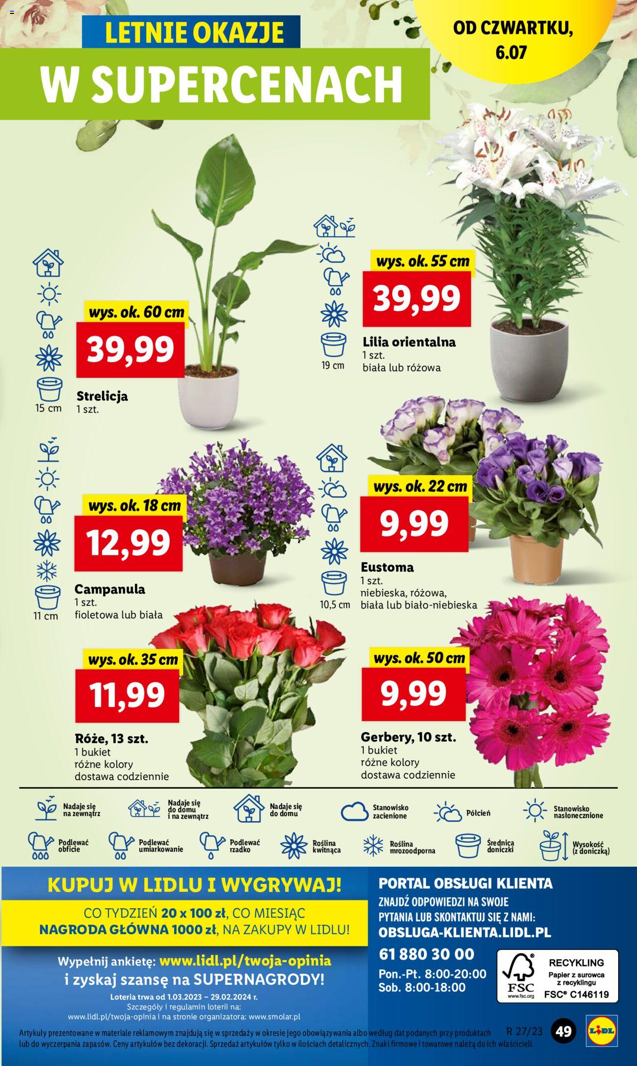 LIDL gazetka ważna od 06.07.2023 do 08.07.2023 strona 63