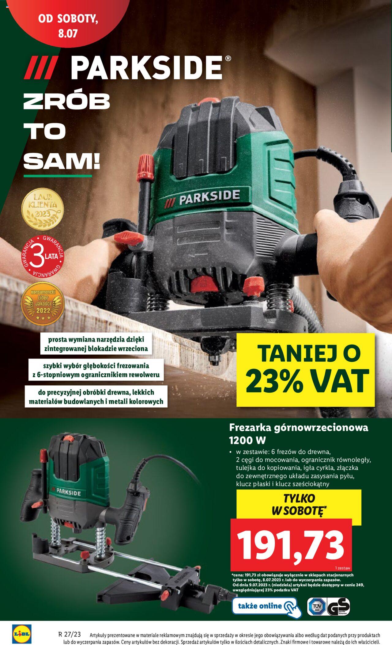 LIDL gazetka ważna od 06.07.2023 do 08.07.2023 strona 72