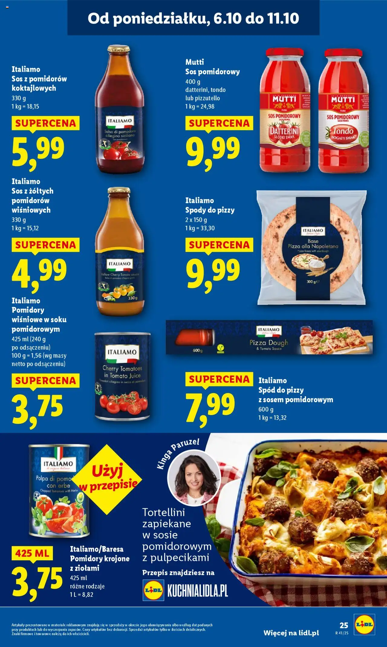 LIDL gazetka ważna  od 06.10.2025 do 08.10.2025 strona 25