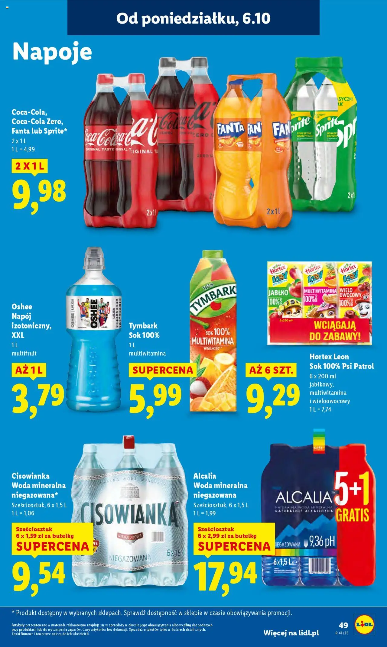 LIDL gazetka ważna  od 06.10.2025 do 08.10.2025 strona 49