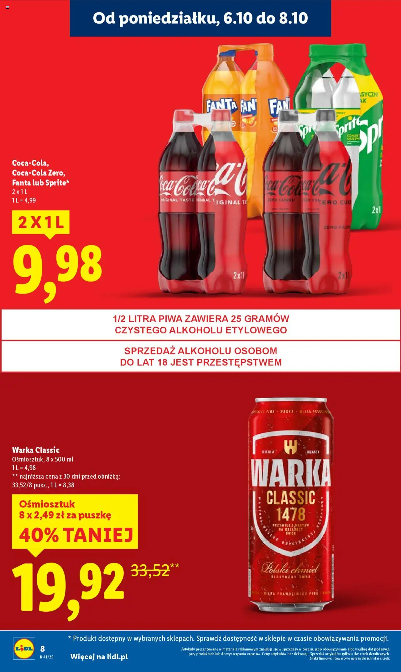 LIDL gazetka ważna  od 06.10.2025 do 08.10.2025 strona 8