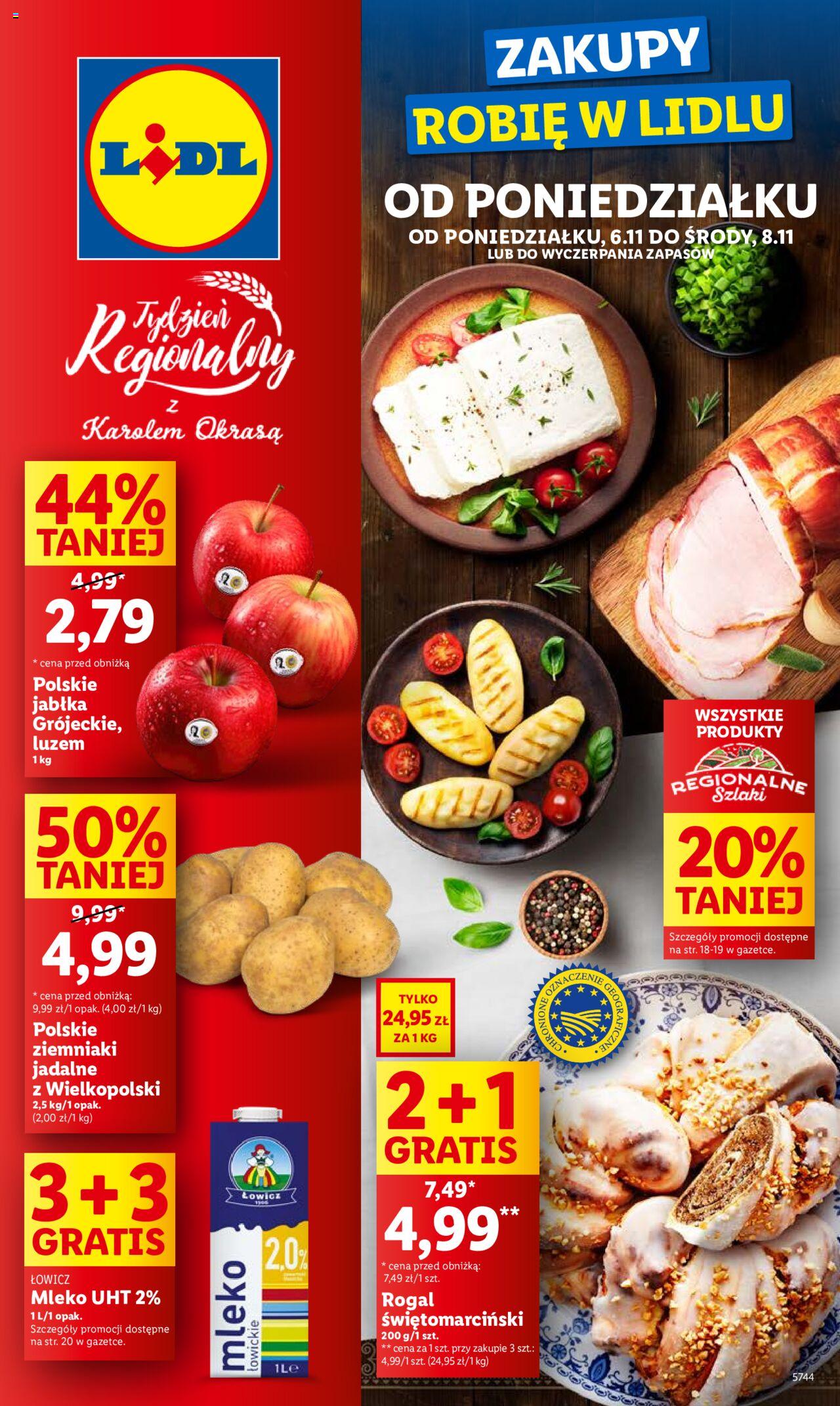 Lidl gazetka ważna od 06.11.2023 do 08.11.2023 strona 1