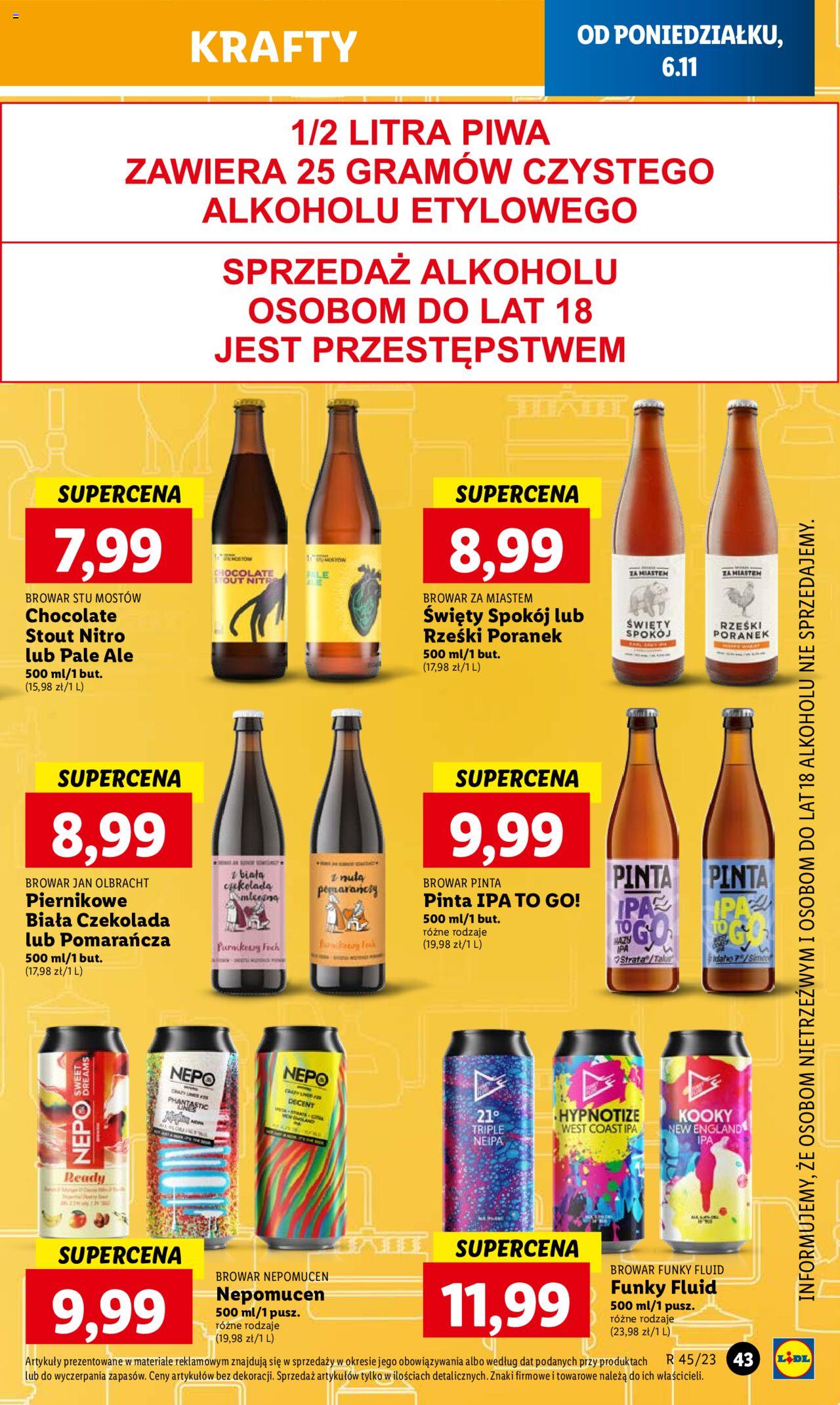 Lidl gazetka ważna od 06.11.2023 do 08.11.2023 strona 55