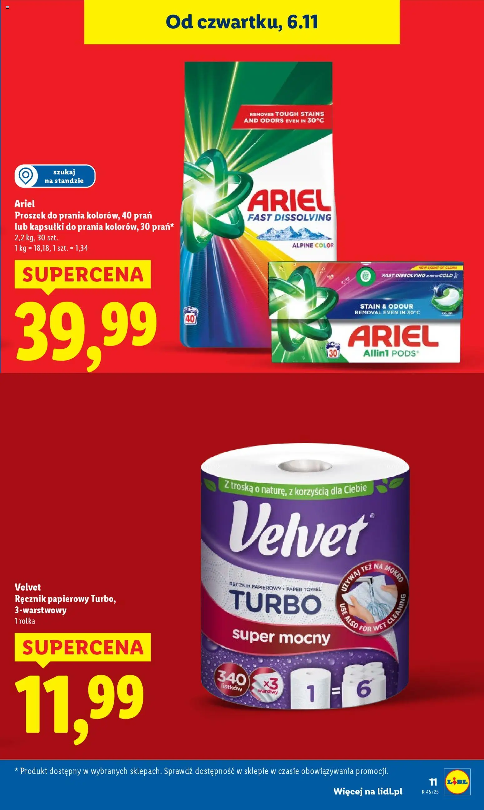 LIDL gazetka ważna od 06.11.2025 do 08.11.2025 strona 11