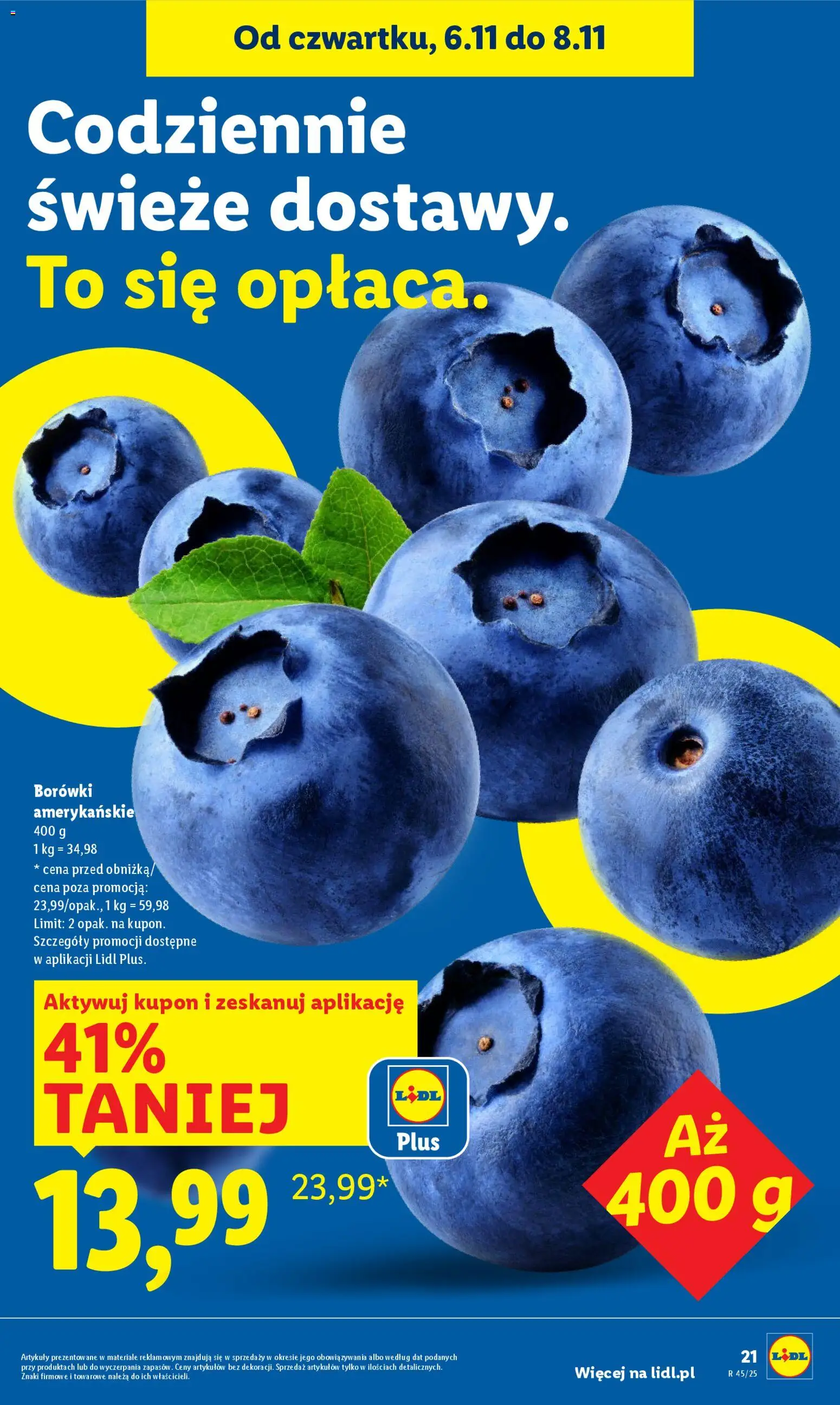 LIDL gazetka ważna od 06.11.2025 do 08.11.2025 strona 21