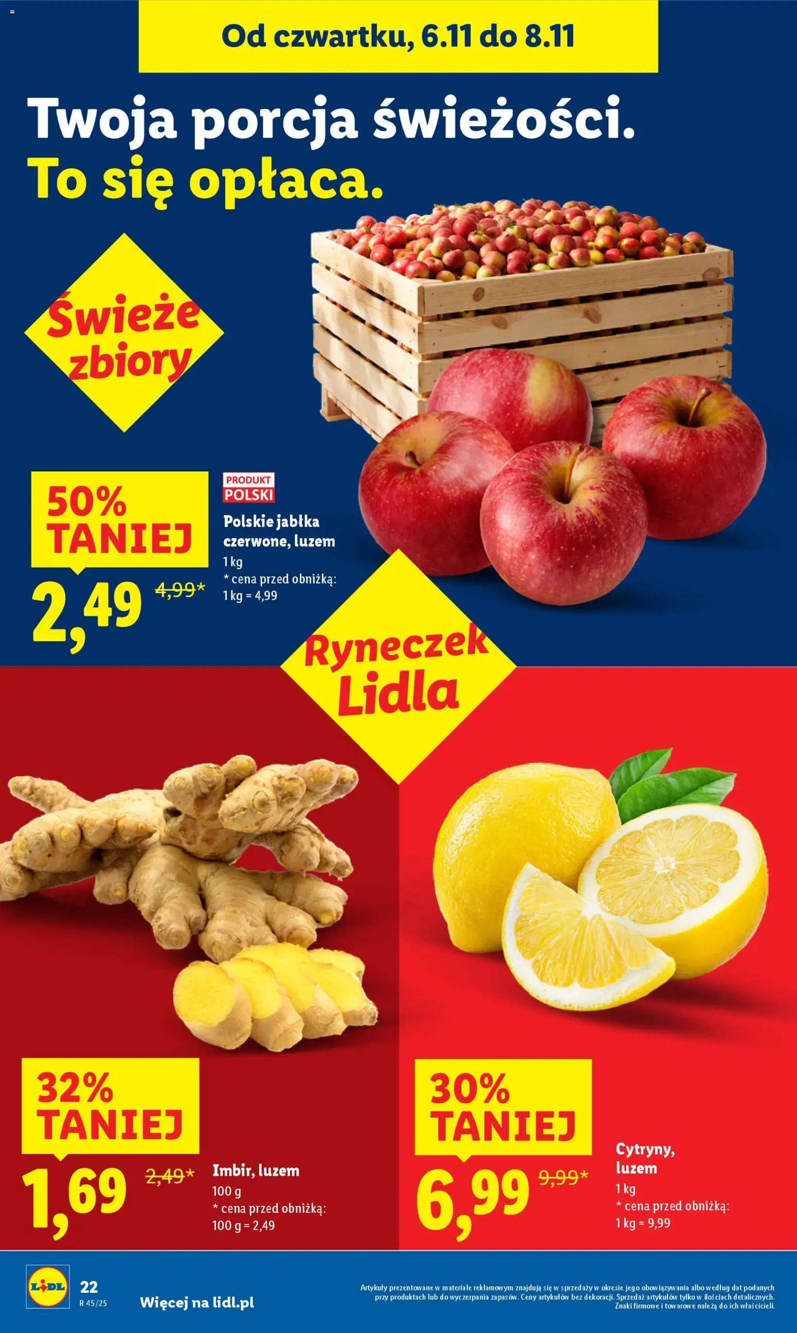 LIDL gazetka ważna od 06.11.2025 do 08.11.2025 strona 22