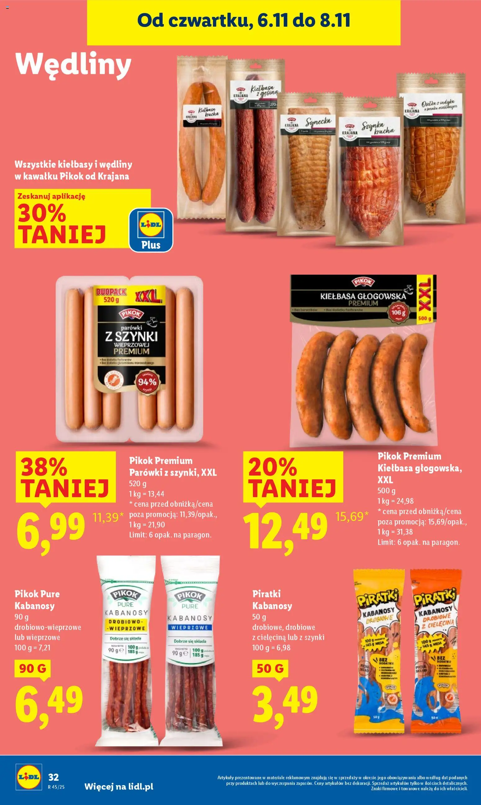 LIDL gazetka ważna od 06.11.2025 do 08.11.2025 strona 32