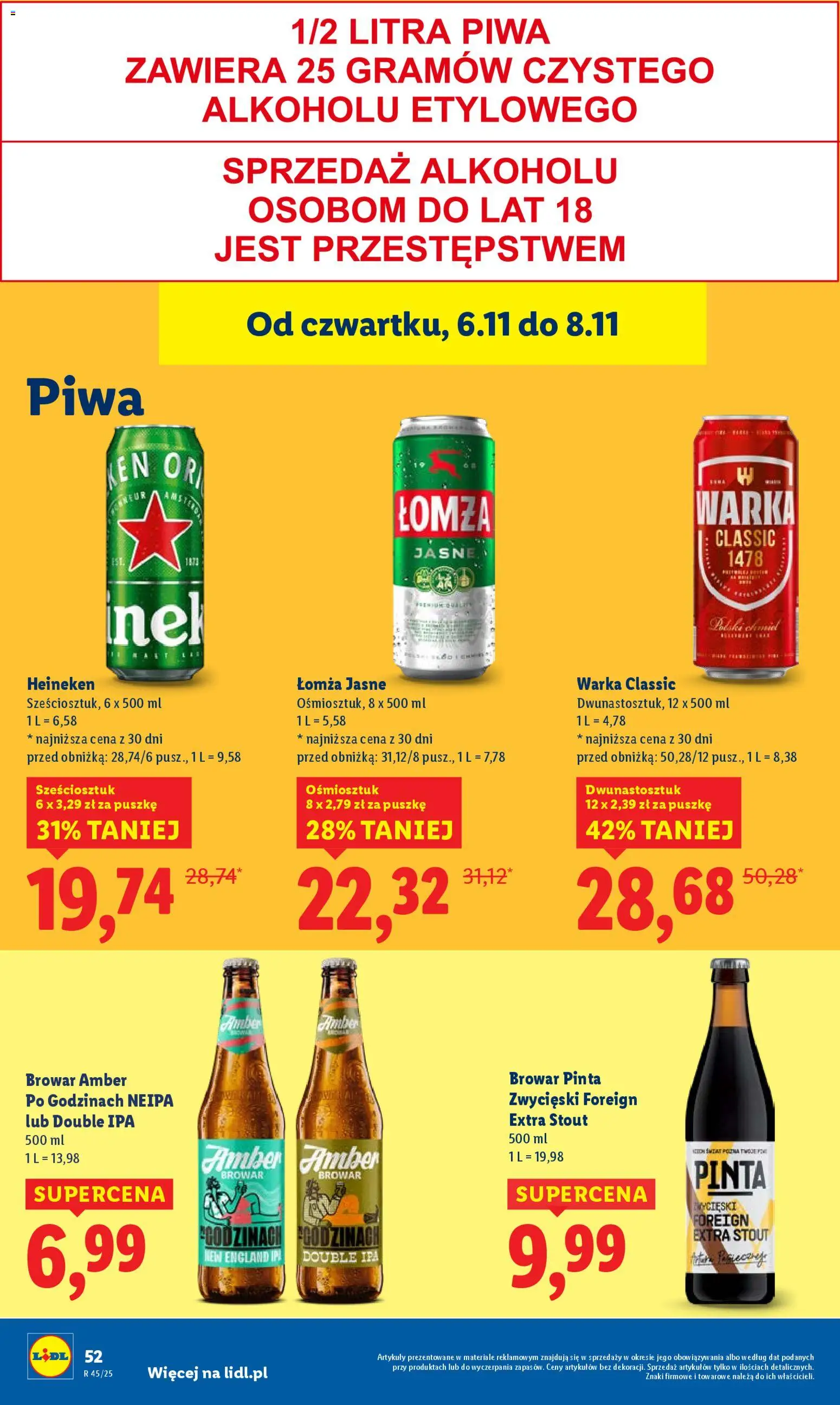 LIDL gazetka ważna od 06.11.2025 do 08.11.2025 strona 58