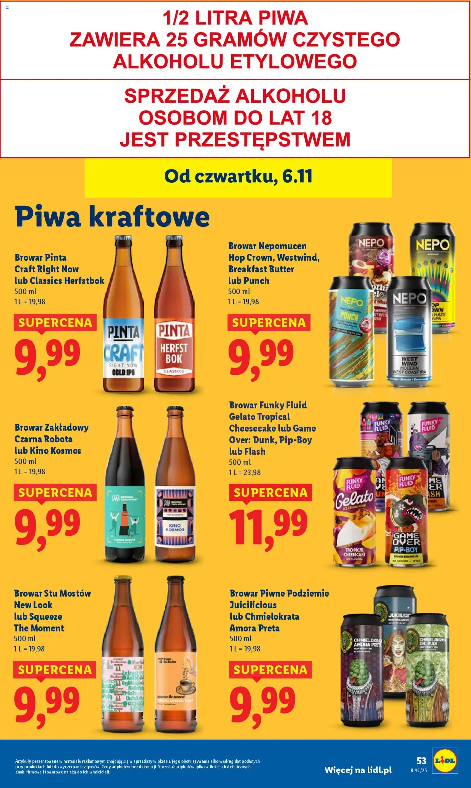 LIDL gazetka ważna od 06.11.2025 do 08.11.2025 strona 59