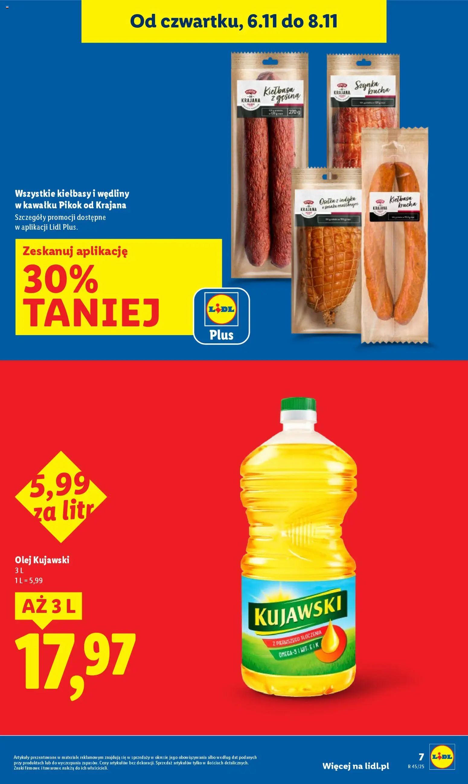 LIDL gazetka ważna od 06.11.2025 do 08.11.2025 strona 7