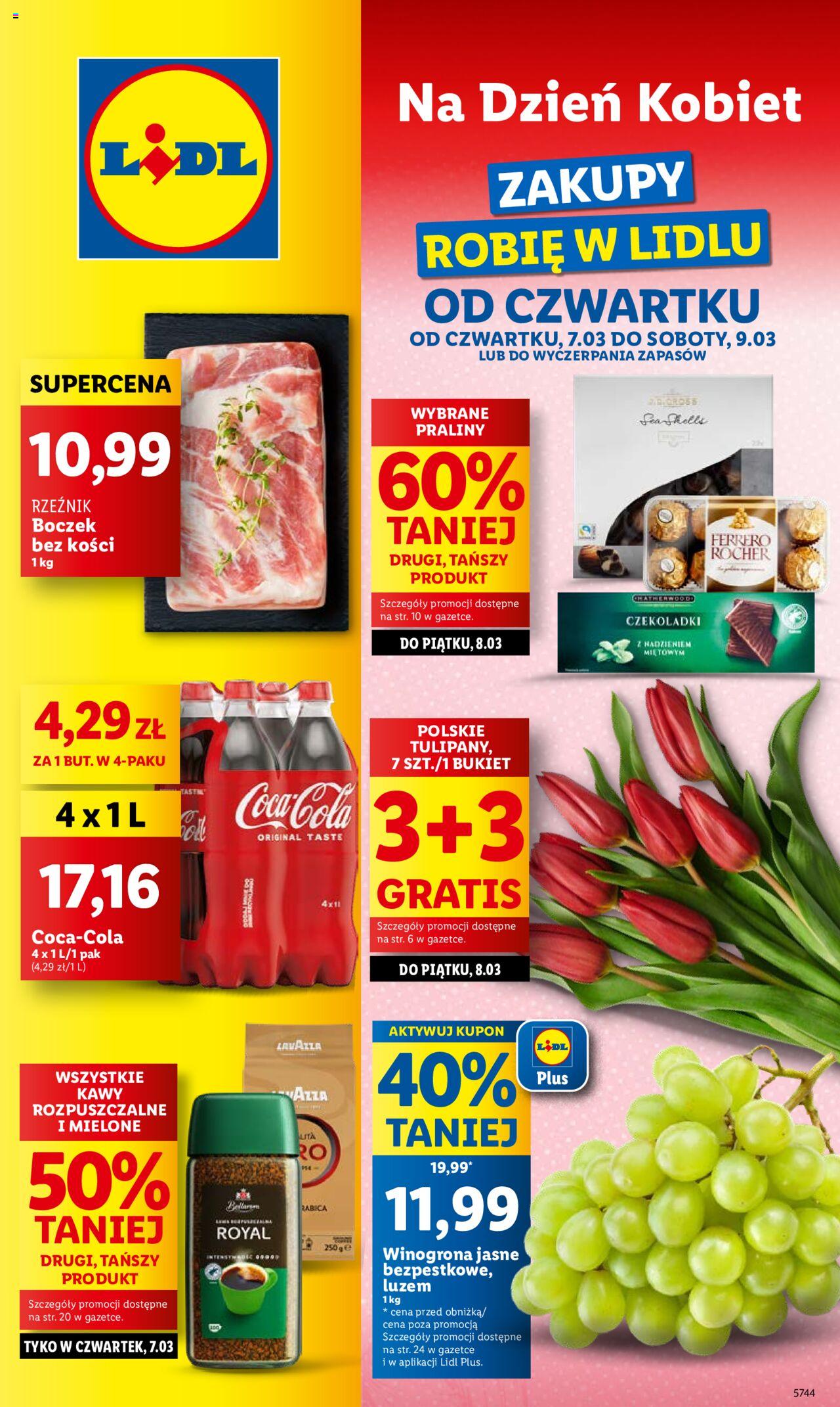 LIDL gazetka ważna od 07.03.2024 do  09.03.2024 strona 1