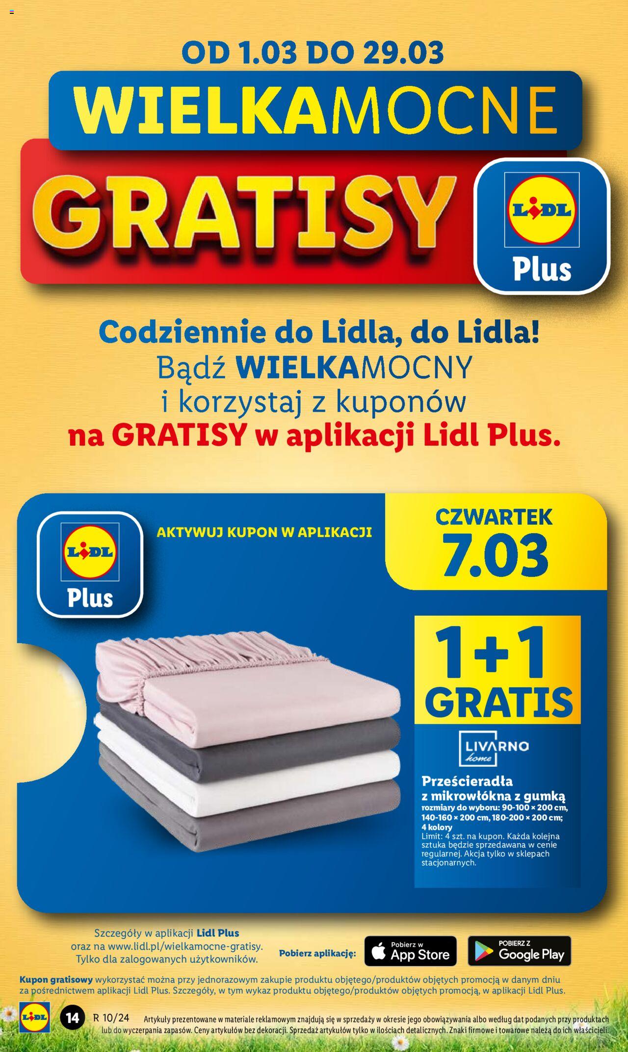 LIDL gazetka ważna od 07.03.2024 do  09.03.2024 strona 14