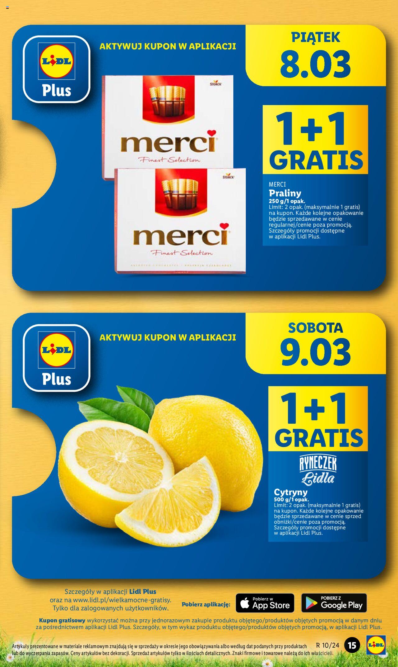 LIDL gazetka ważna od 07.03.2024 do  09.03.2024 strona 15