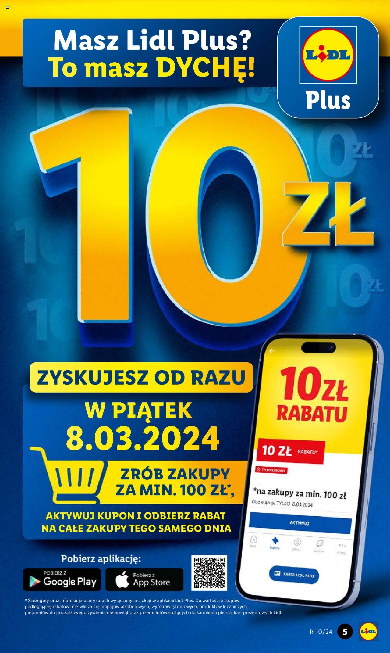 LIDL gazetka ważna od 07.03.2024 do  09.03.2024 strona 5