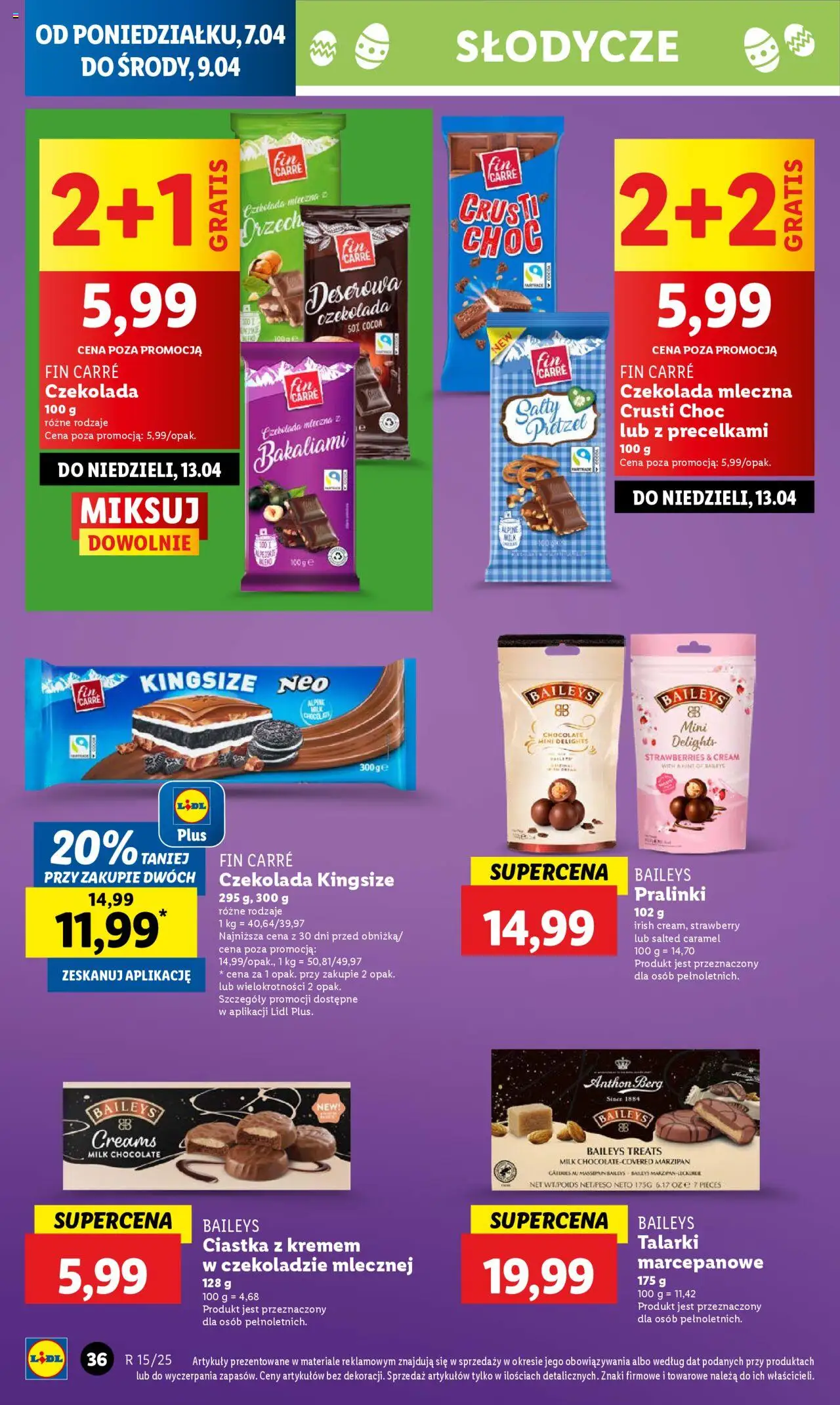 LIDL gazetka ważna od 07.04.2025 do 09.04.2025 strona 39