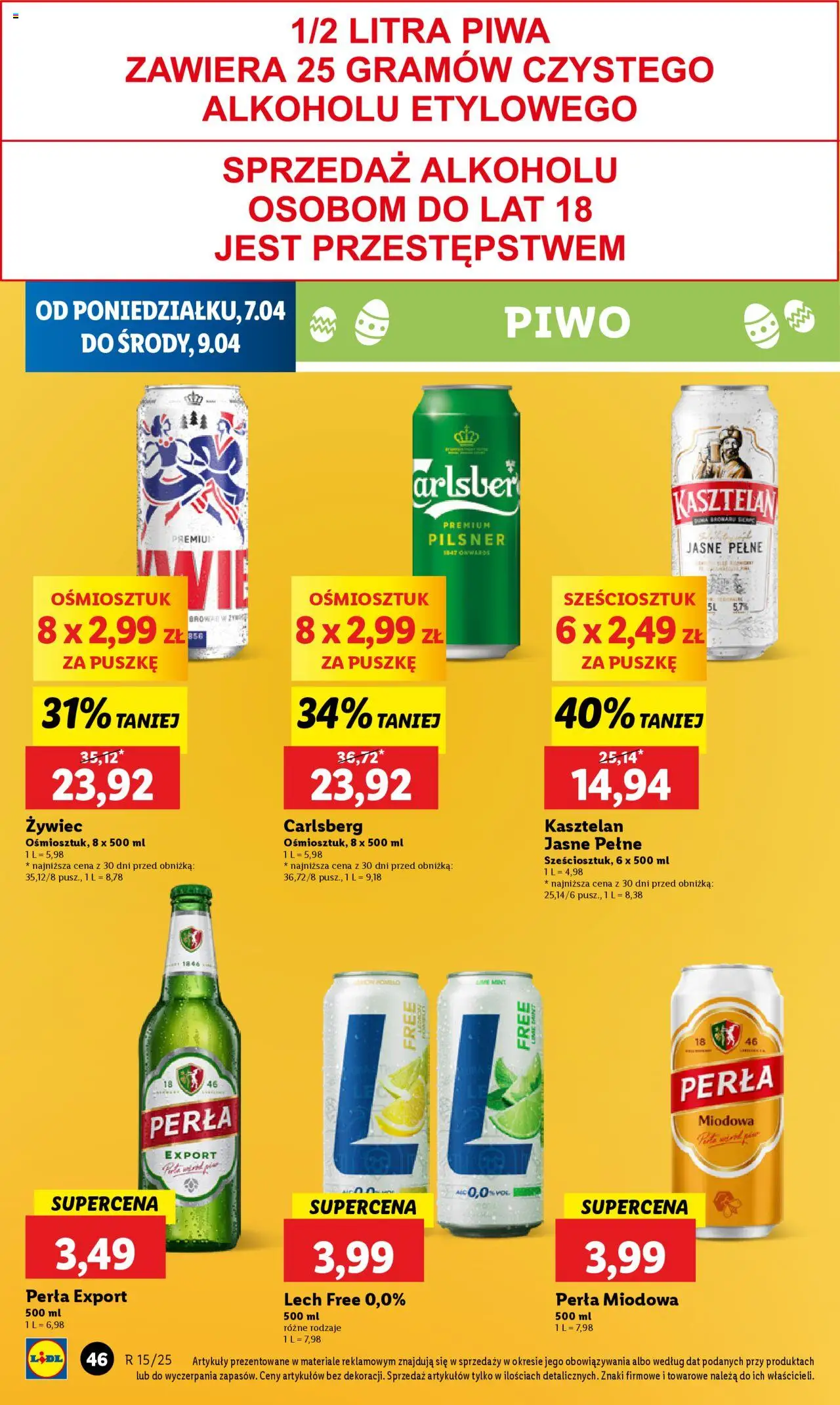LIDL gazetka ważna od 07.04.2025 do 09.04.2025 strona 46