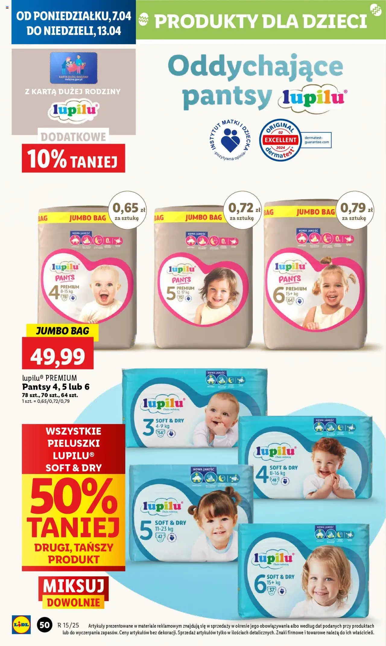 LIDL gazetka ważna od 07.04.2025 do 09.04.2025 strona 50