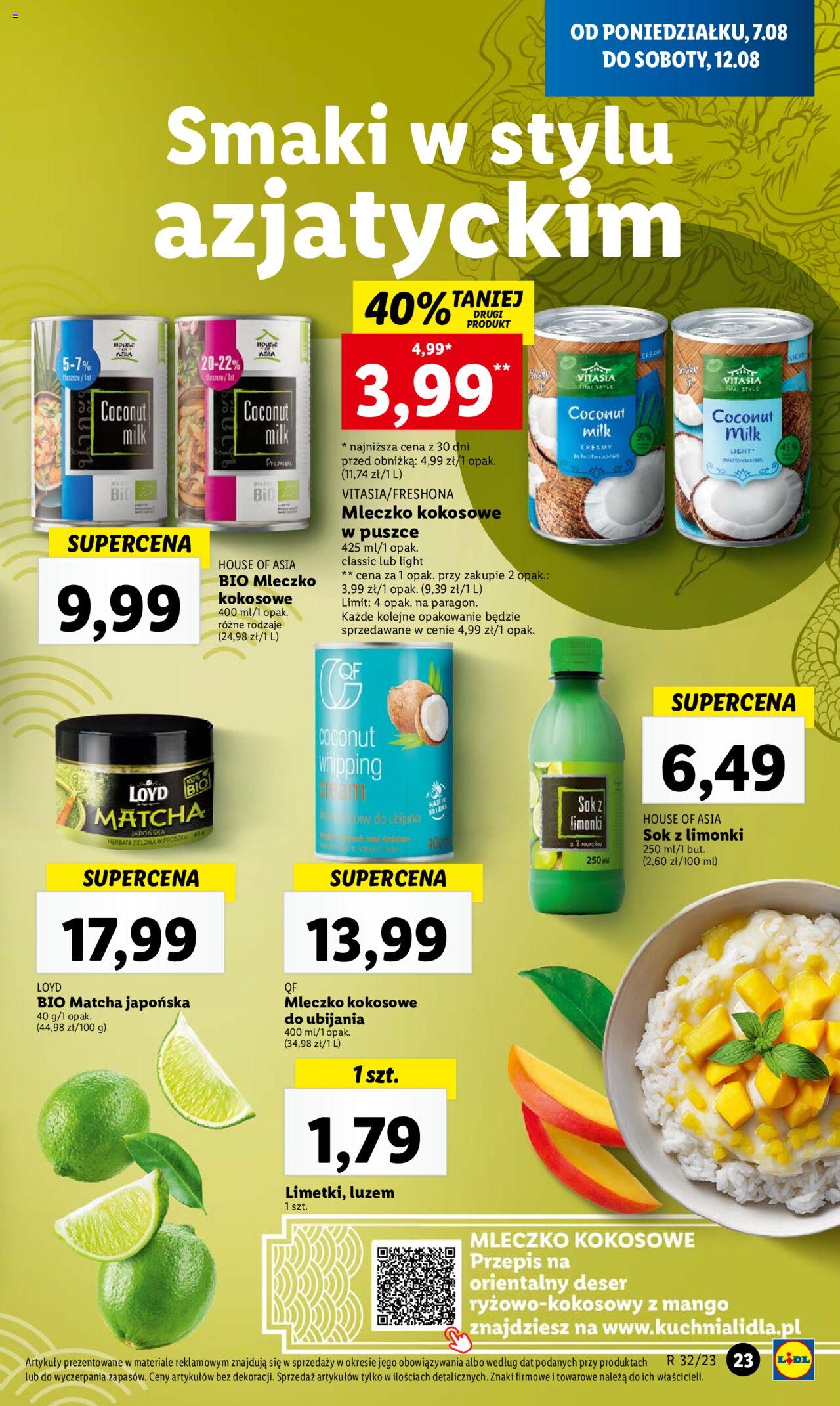 LIDL gazetka ważna od 07.08.2023 do 12.08.2023 strona 39