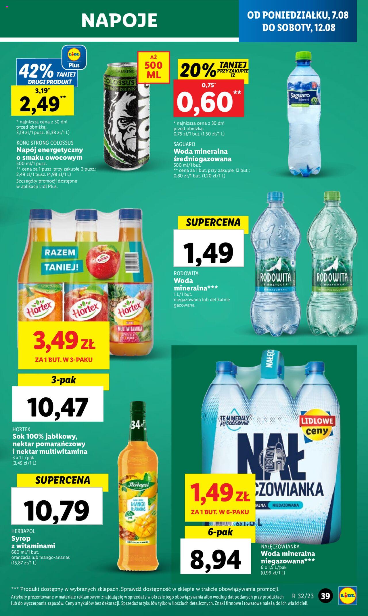 LIDL gazetka ważna od 07.08.2023 do 12.08.2023 strona 57