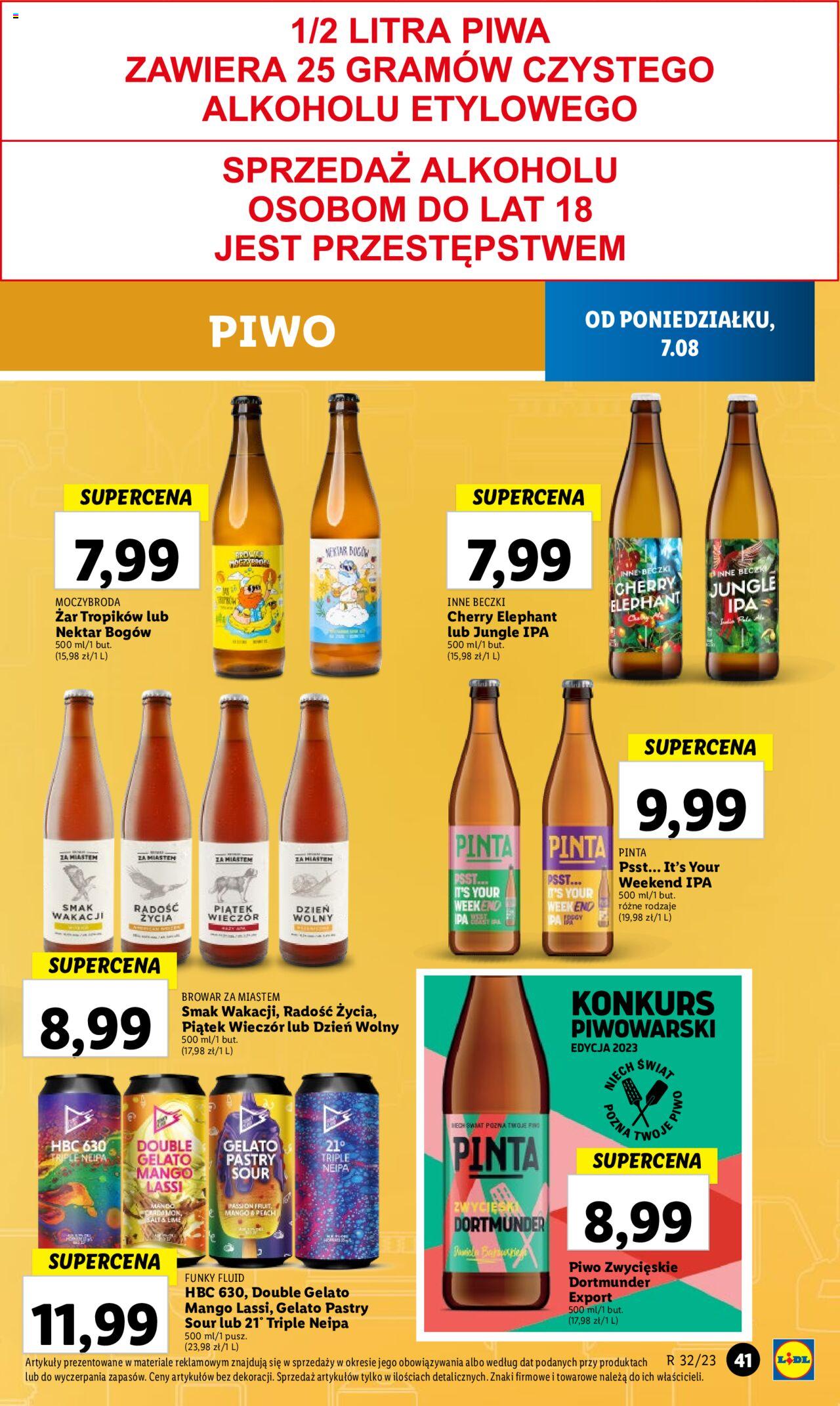 LIDL gazetka ważna od 07.08.2023 do 12.08.2023 strona 59