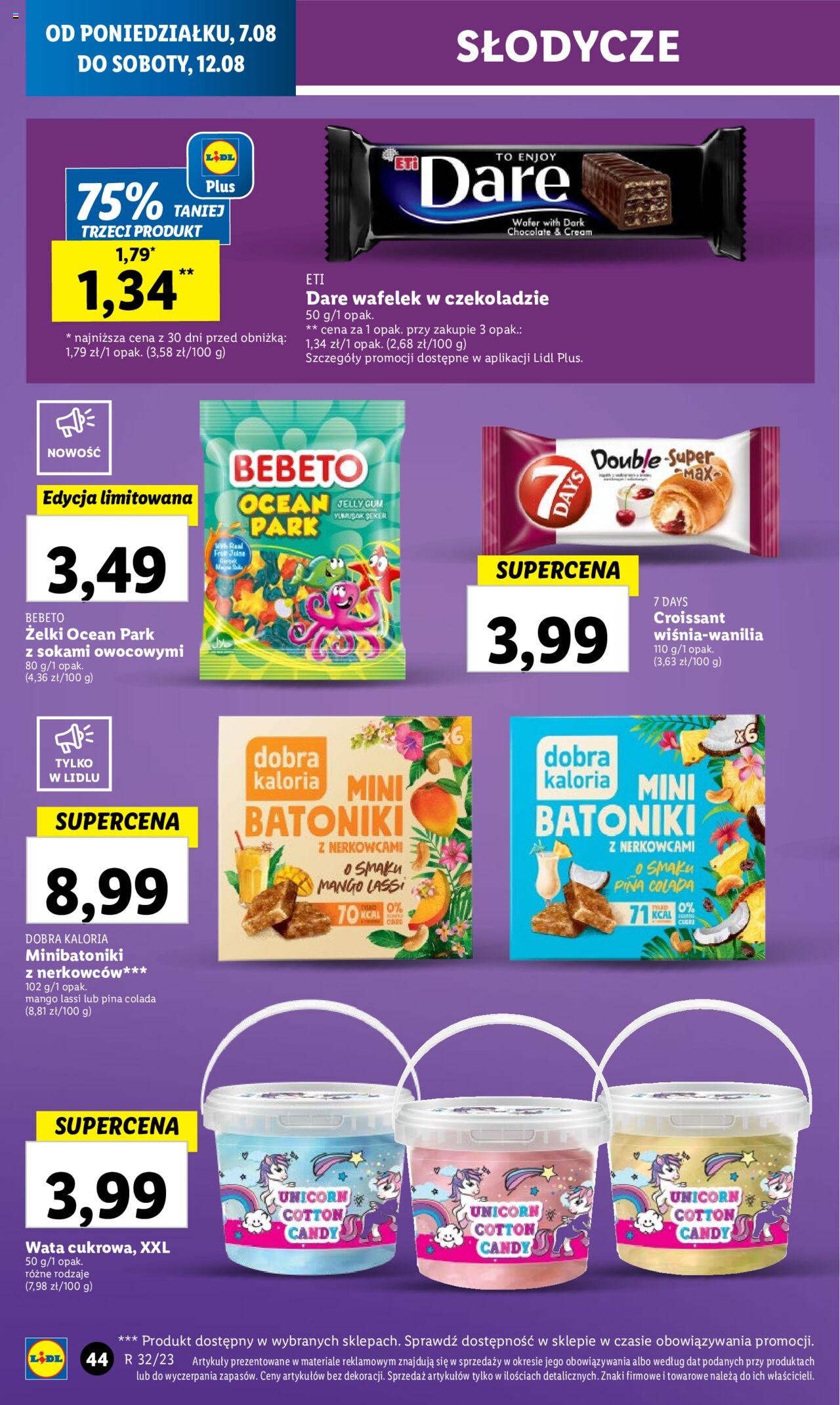 LIDL gazetka ważna od 07.08.2023 do 12.08.2023 strona 62