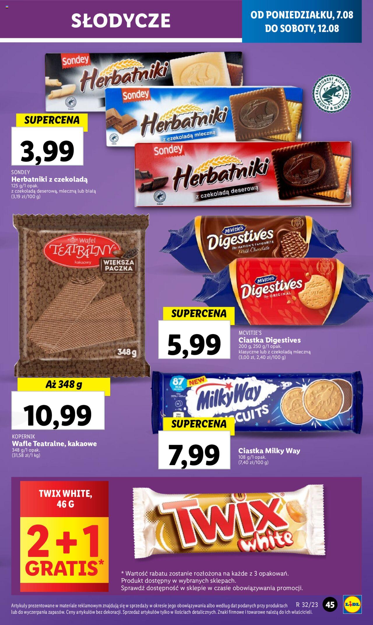 LIDL gazetka ważna od 07.08.2023 do 12.08.2023 strona 63