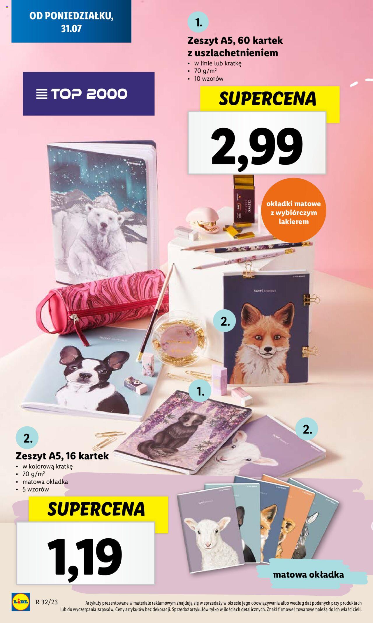 LIDL gazetka ważna od 07.08.2023 do 12.08.2023 strona 72