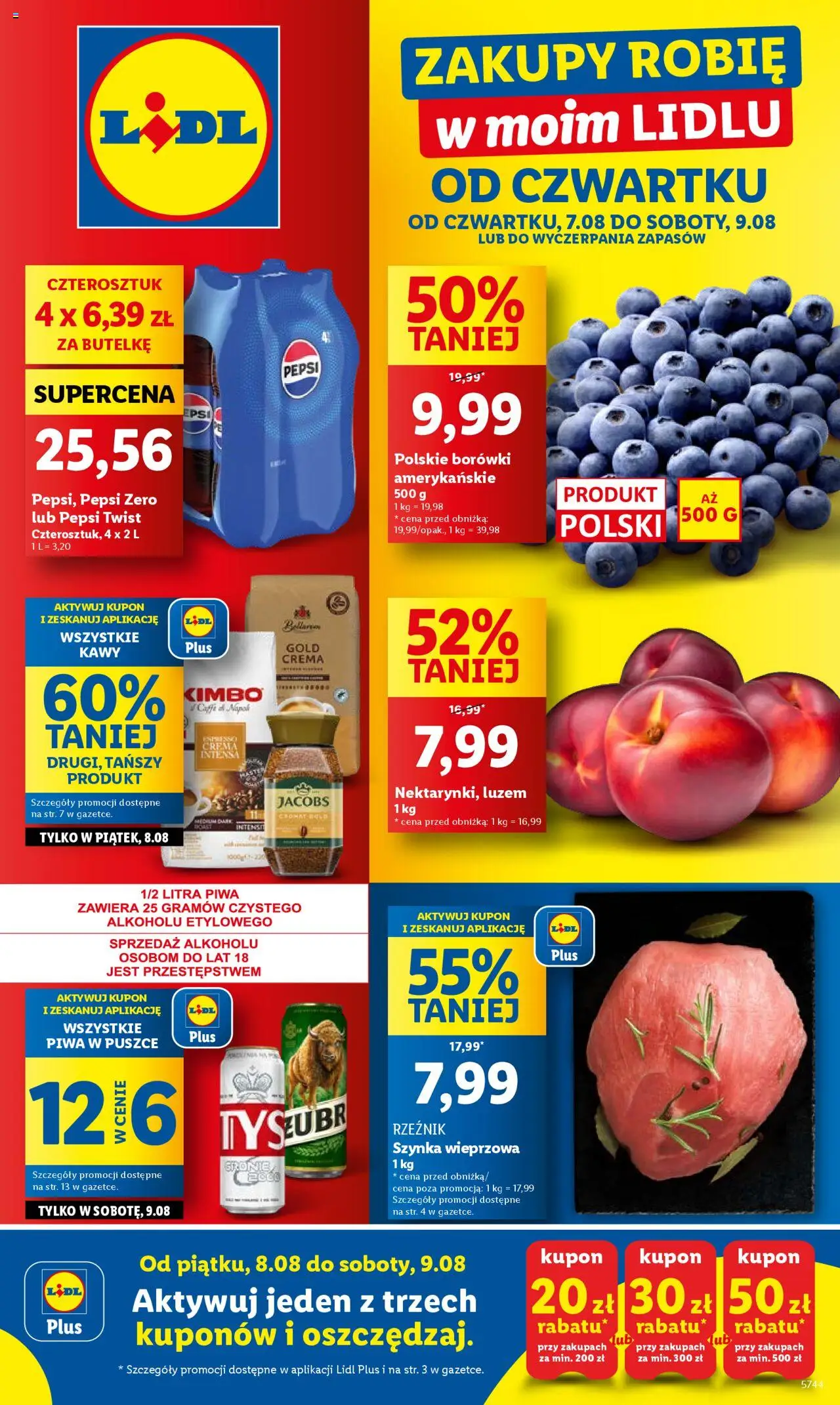 LIDL gazetka ważna od 07.08.2025 do 09.08.2025 strona 1