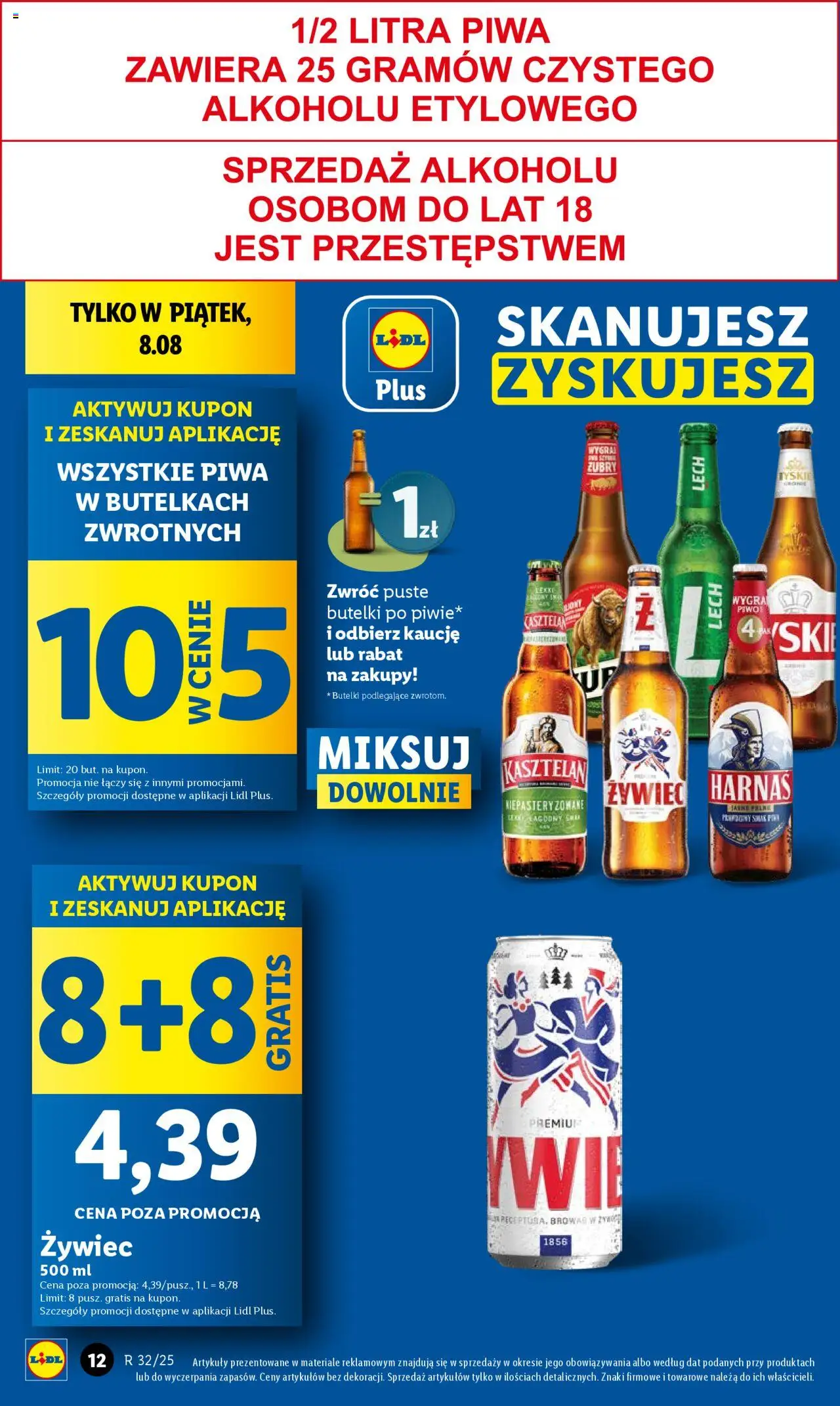 LIDL gazetka ważna od 07.08.2025 do 09.08.2025 strona 12
