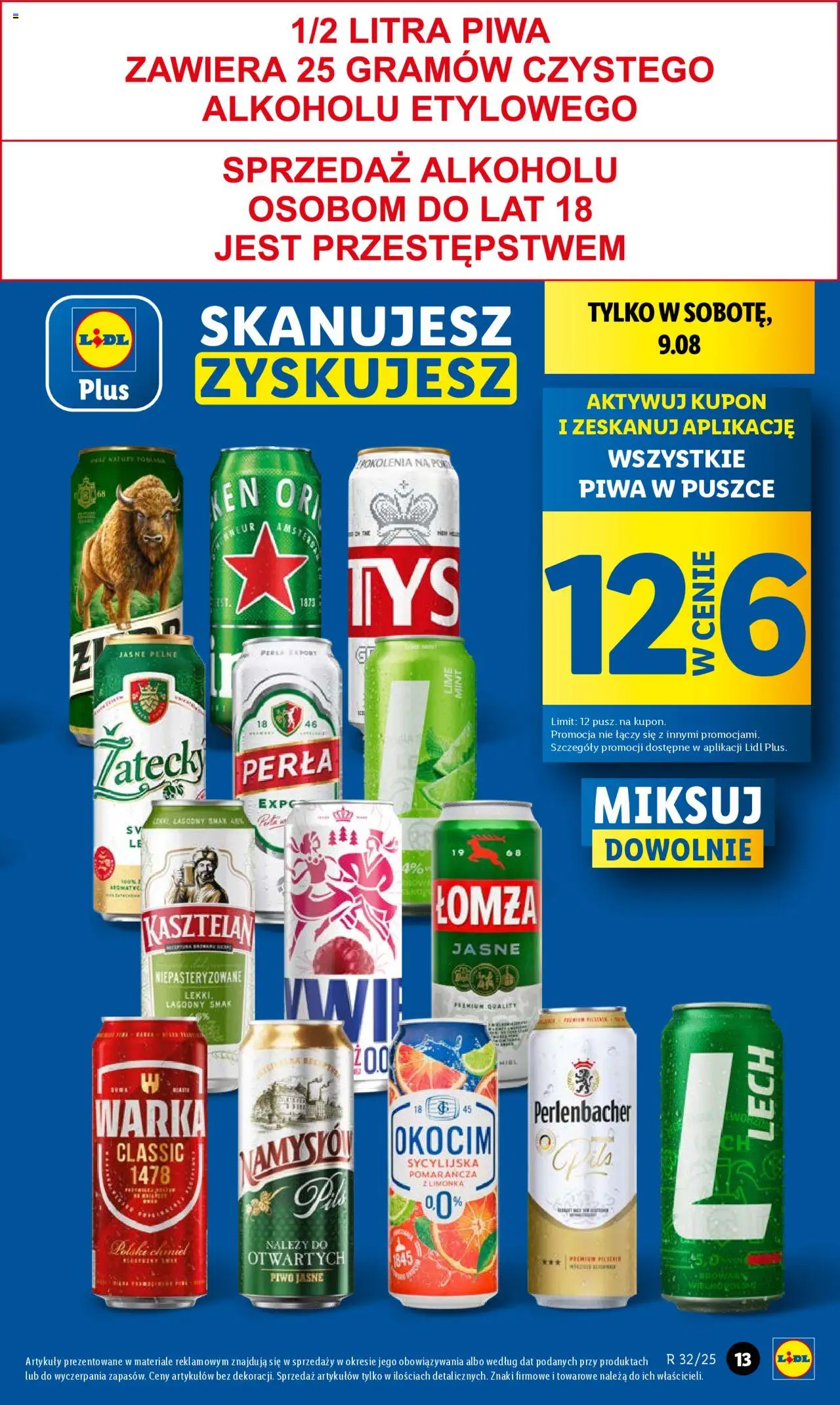 LIDL gazetka ważna od 07.08.2025 do 09.08.2025 strona 13