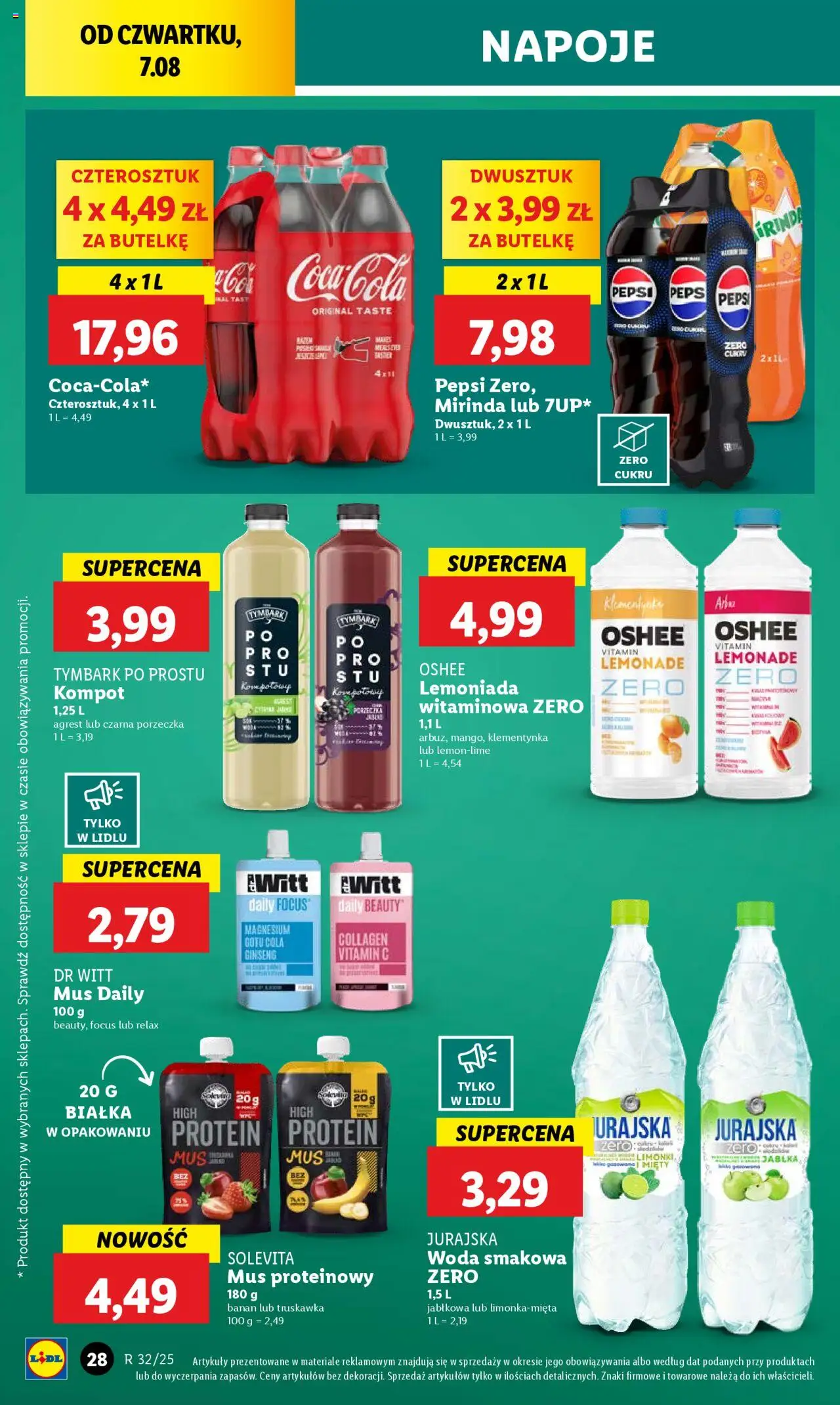 LIDL gazetka ważna od 07.08.2025 do 09.08.2025 strona 32