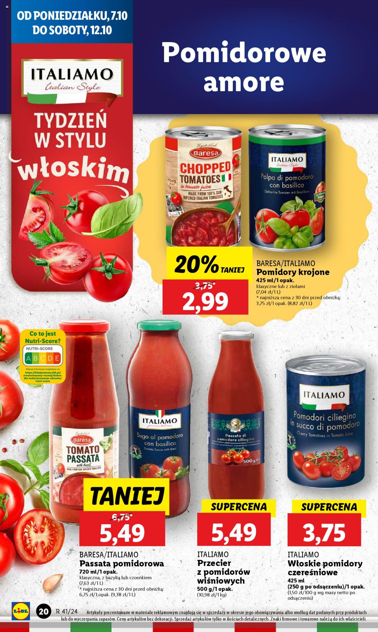 LIDL gazetka ważna od 07.10.2024 do 09.10.2024 strona 20