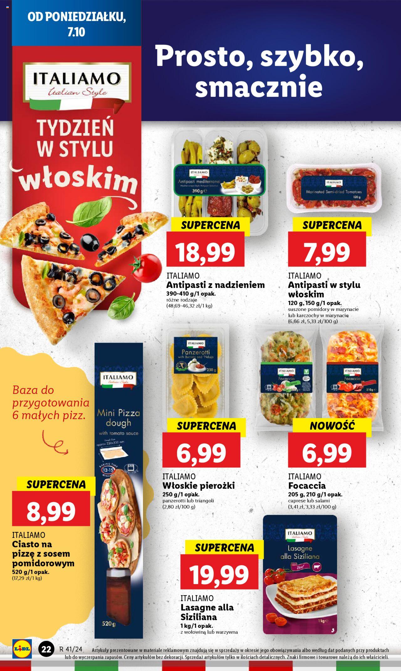 LIDL gazetka ważna od 07.10.2024 do 09.10.2024 strona 22