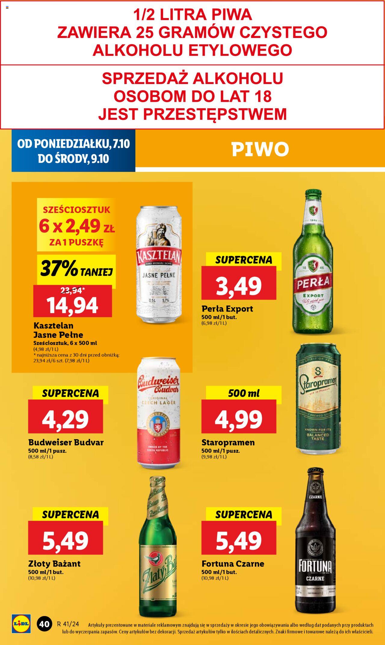 LIDL gazetka ważna od 07.10.2024 do 09.10.2024 strona 39