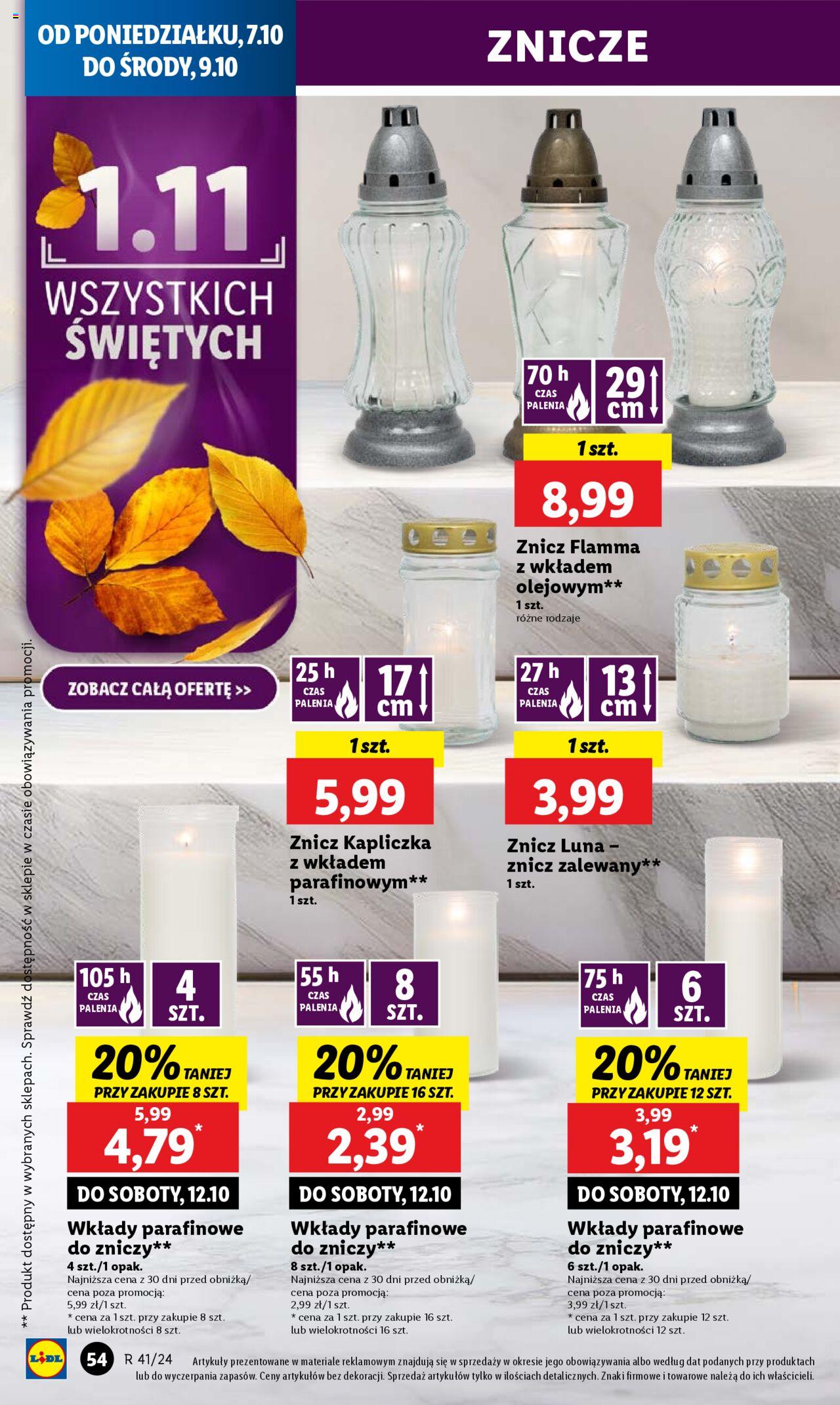 LIDL gazetka ważna od 07.10.2024 do 09.10.2024 strona 50
