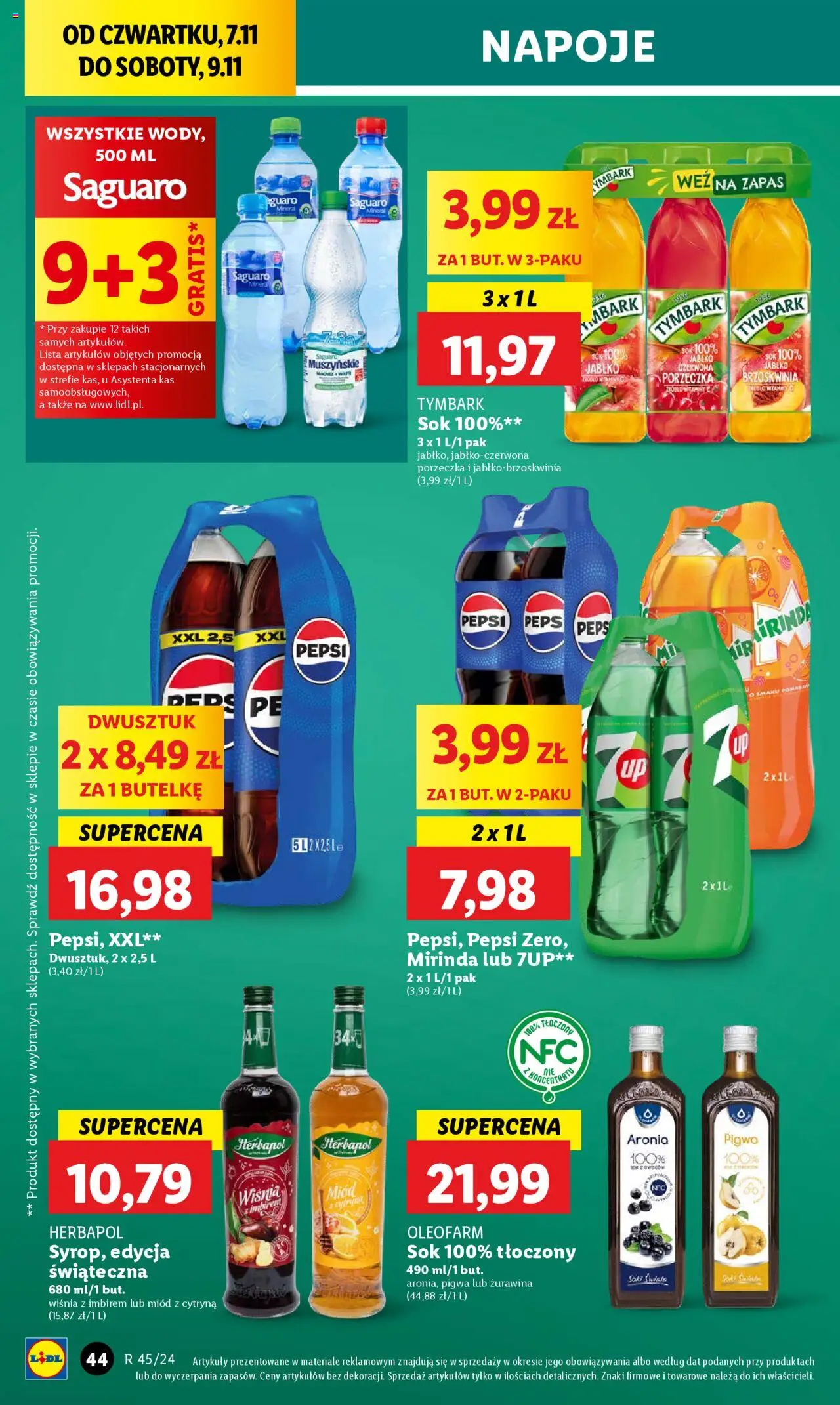 LIDL gazetka ważna od 07.11.2024 do 09.11.2024 strona 45
