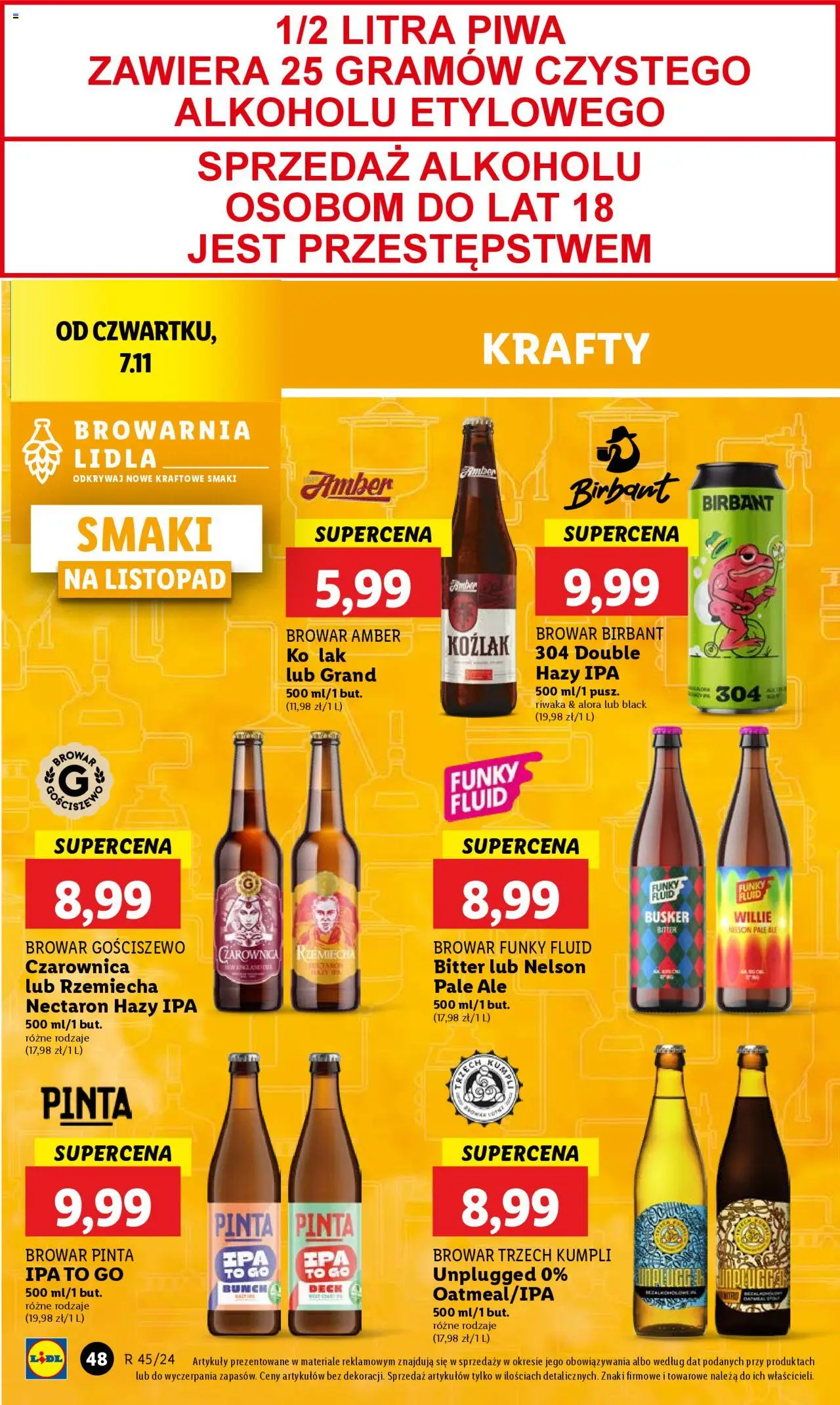 LIDL gazetka ważna od 07.11.2024 do 09.11.2024 strona 49