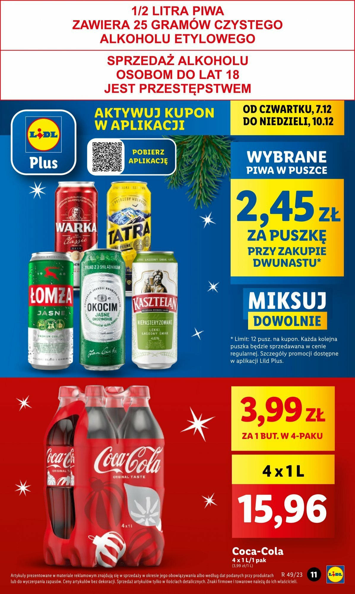 Lidl gazetka ważna od 07.12.2023 do 10.12.2023 strona 11