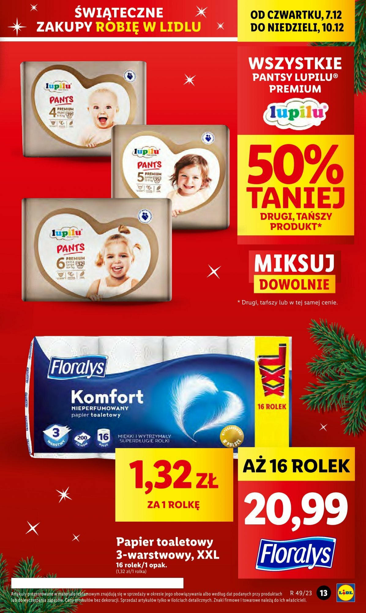 Lidl gazetka ważna od 07.12.2023 do 10.12.2023 strona 13