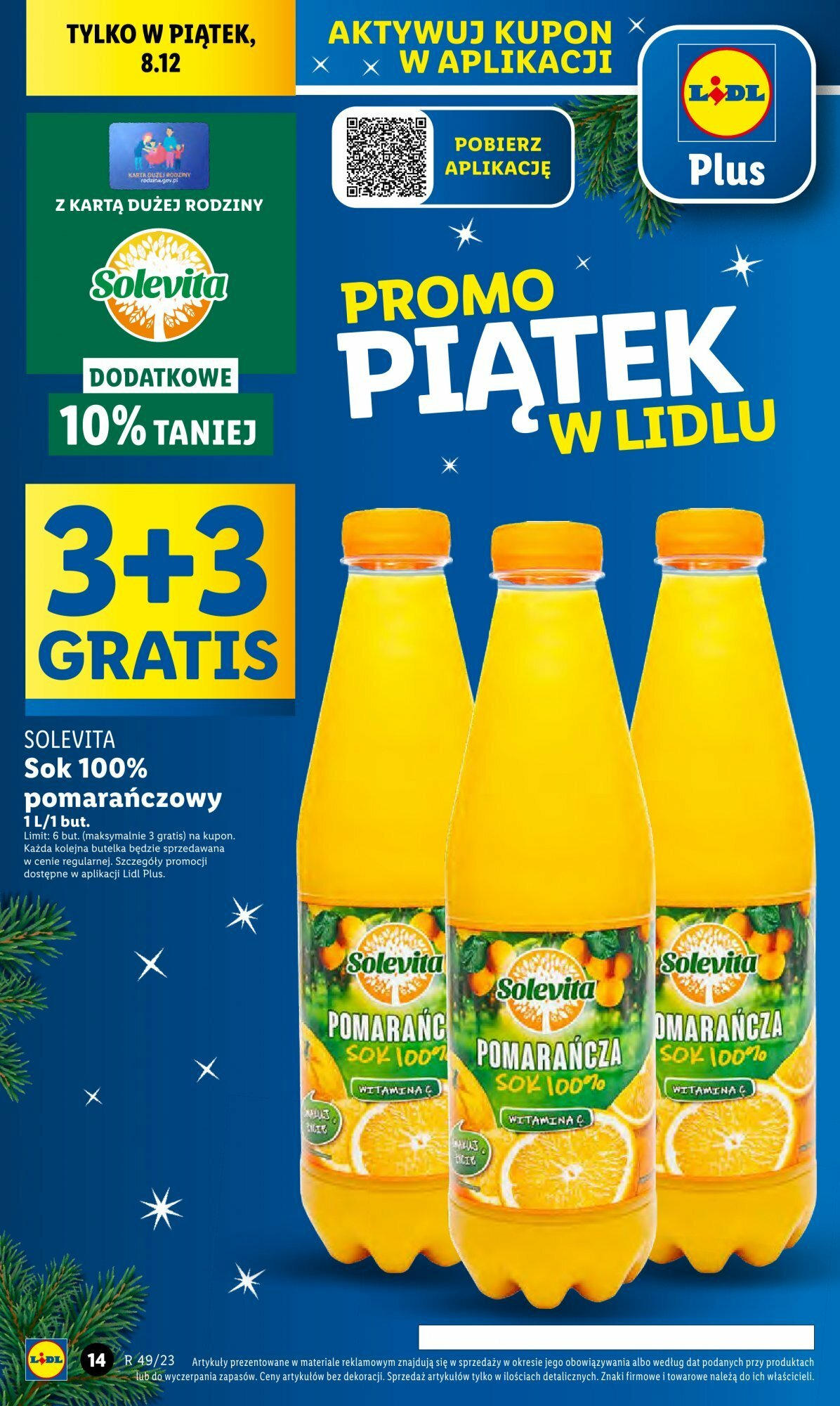 Lidl gazetka ważna od 07.12.2023 do 10.12.2023 strona 14